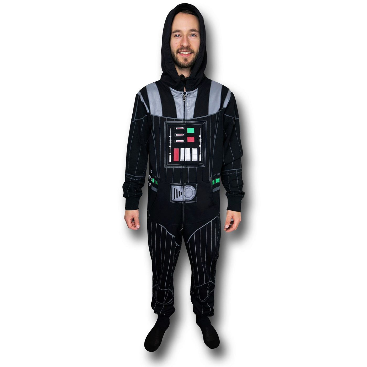 Star Wars Vader Costume Adult Union Suit, Black