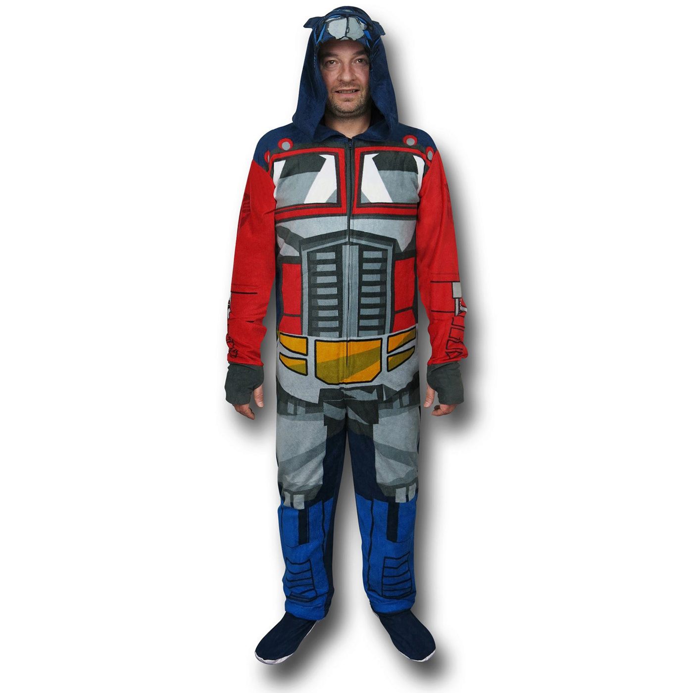 Transformers Optimus Prime Union Suit, Red