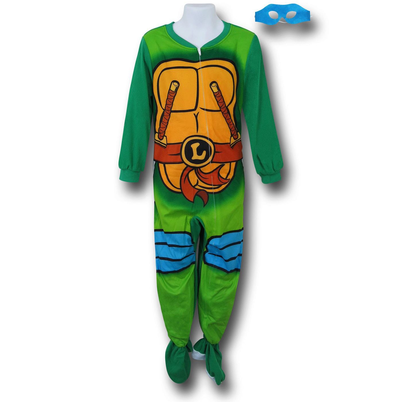 TMNT Leo Costume Kids Romper, Green