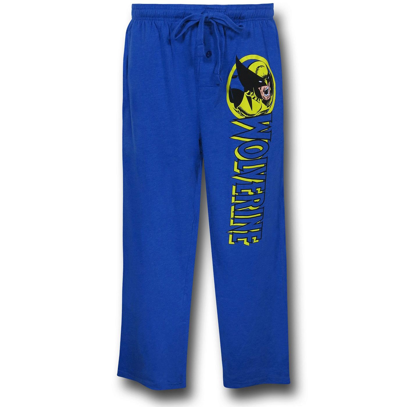 Wolverine Logo Blue Sleep Pants, Blue