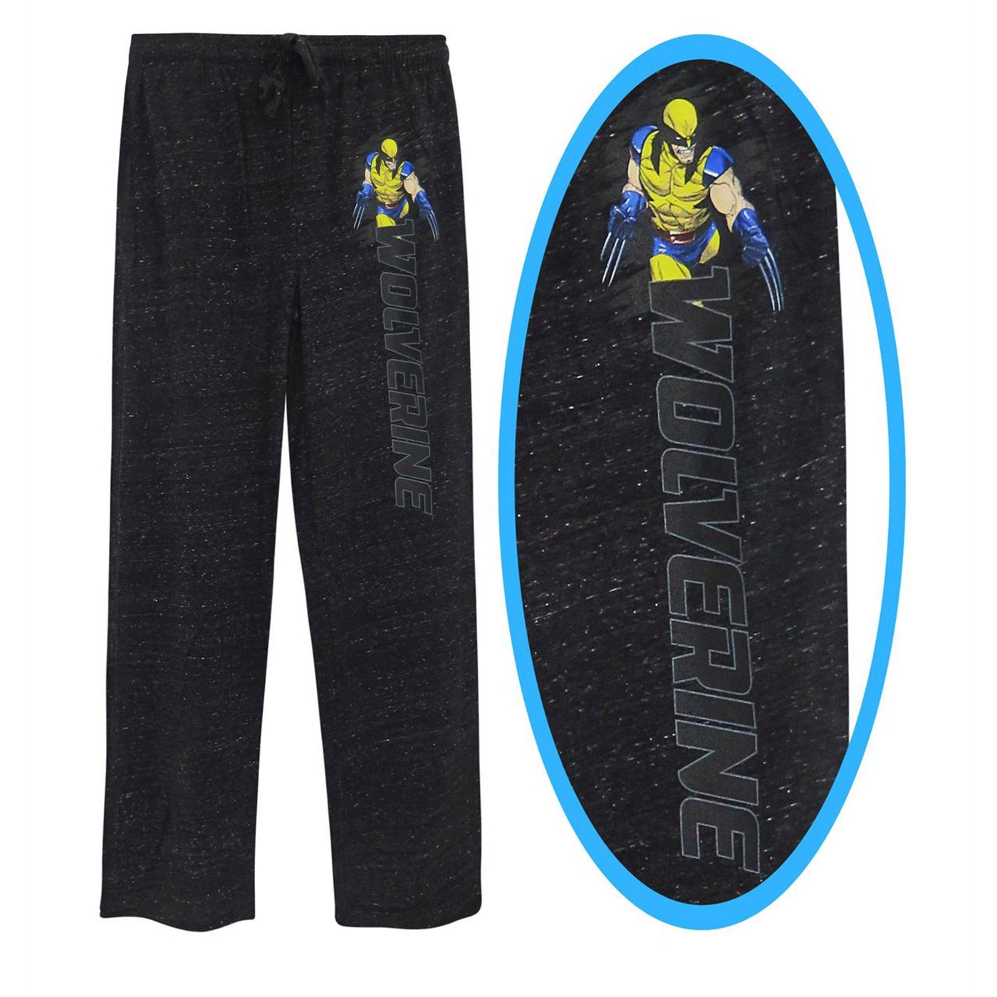 Wolverine Black Snow Heather Pajama Pants, Grey