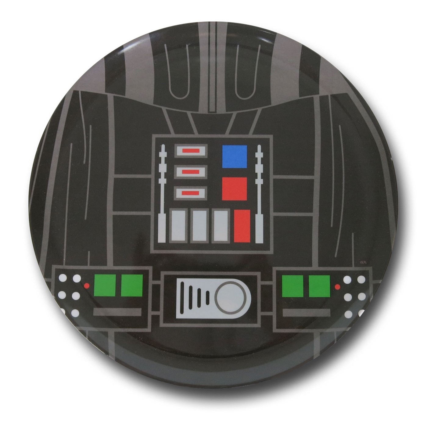 Star Wars Darth Vader Kids Plate, Black