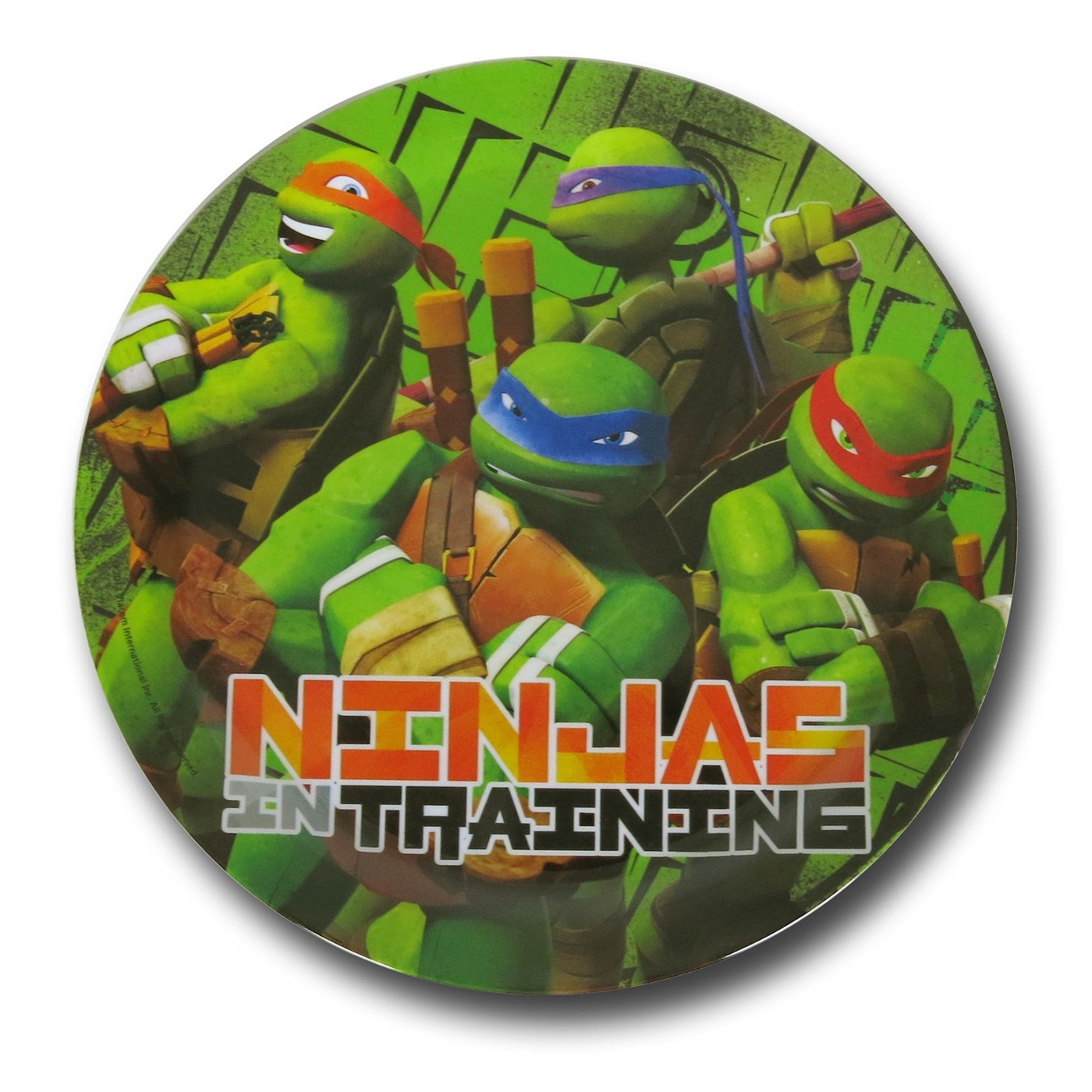 TMNT Kids Plate, Green