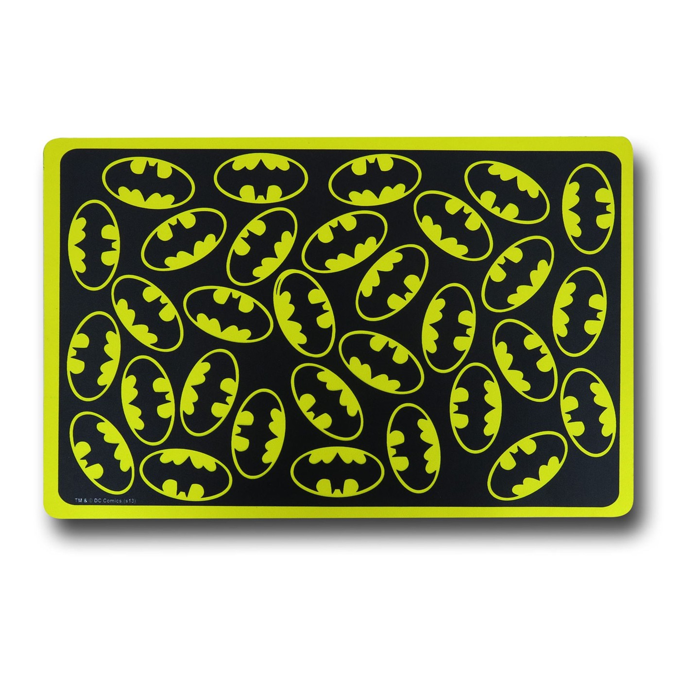 Batman Symbols Placemat, Black
