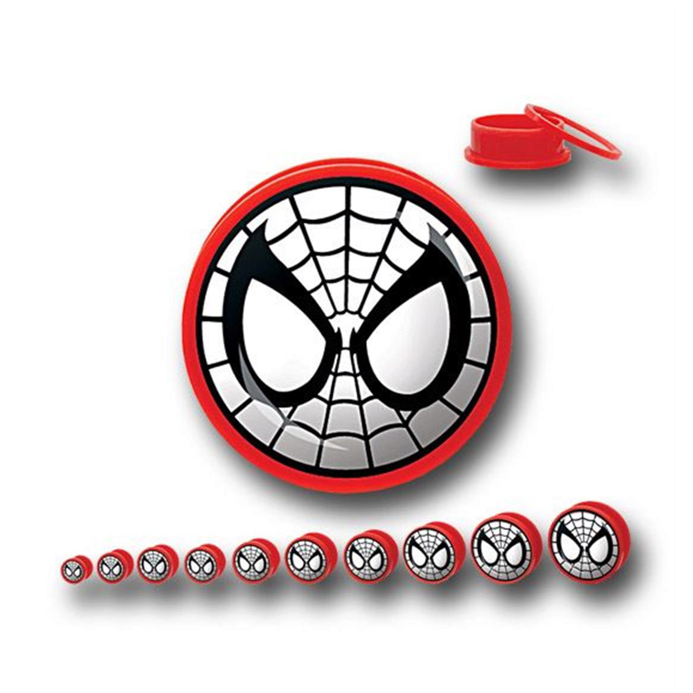 Spiderman Acrylic Screw Fit Plugs