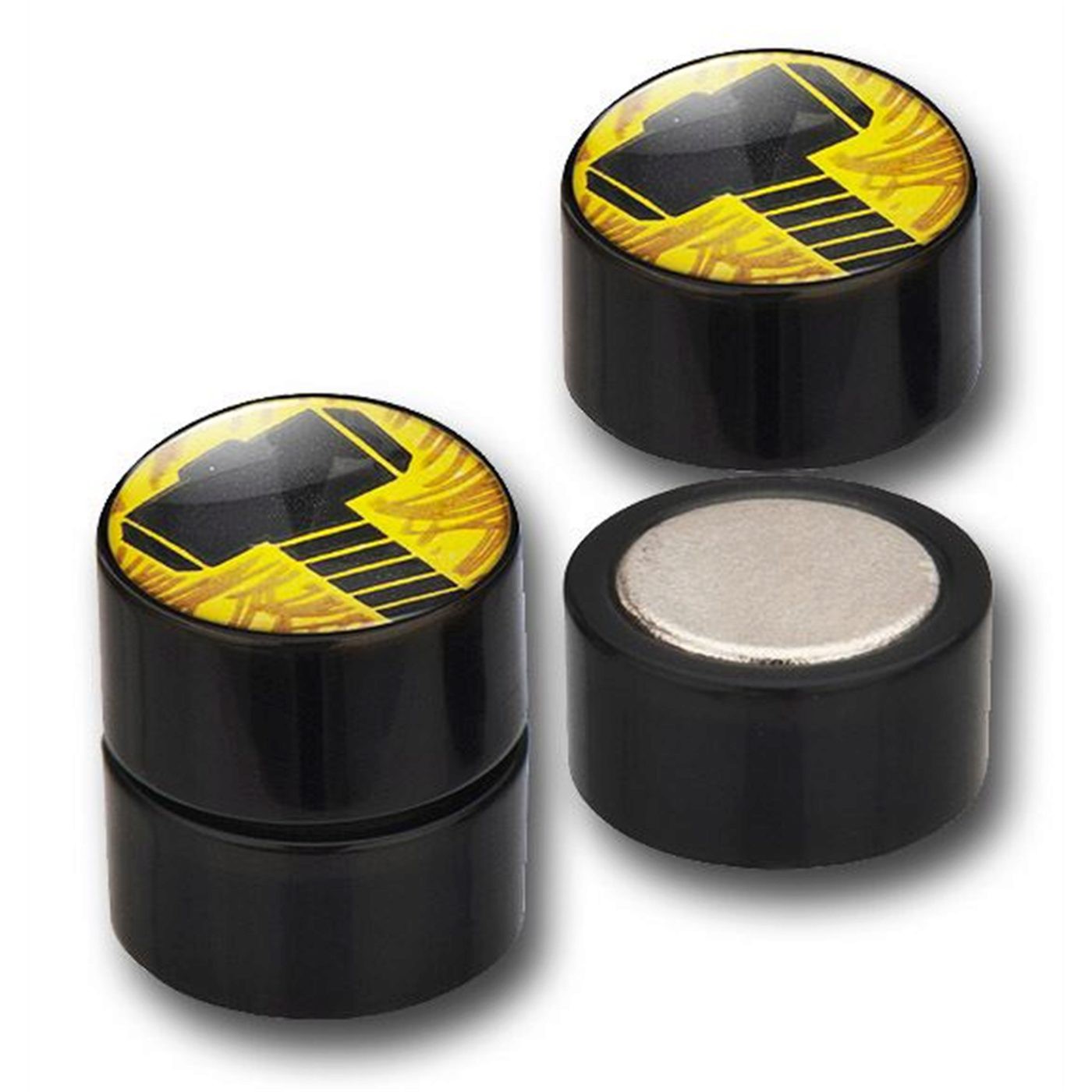 Thor Mjolnir Magnetic Fake Plugs, Black