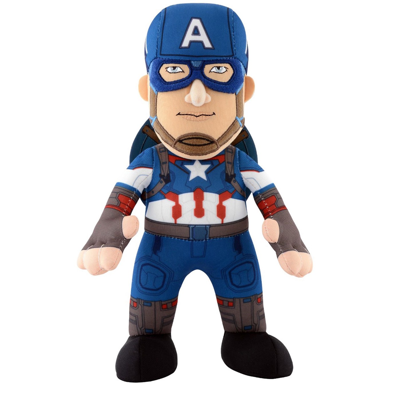 Captain America AOU Plush Bleacher Creature Figure, Blue