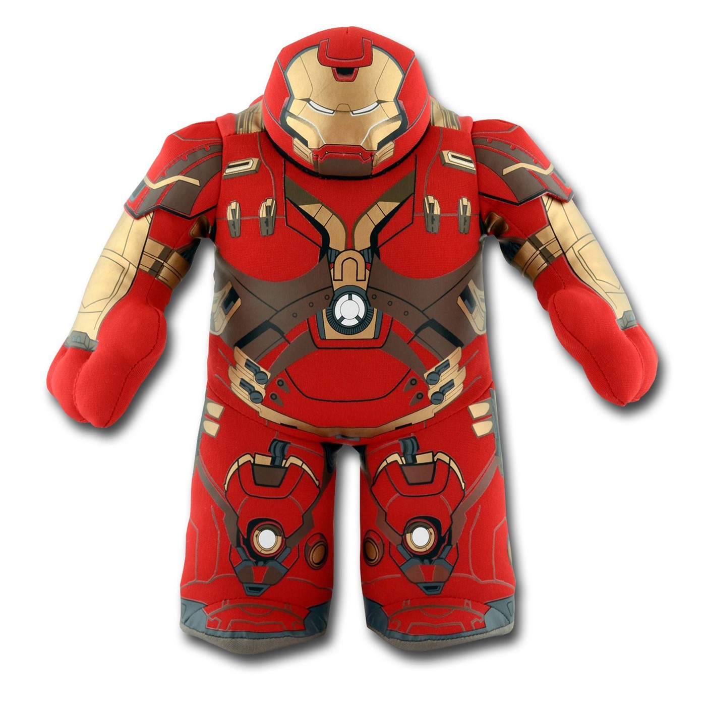 Iron Man Hulkbuster AoU Plush Bleacher Creature Figure, Red