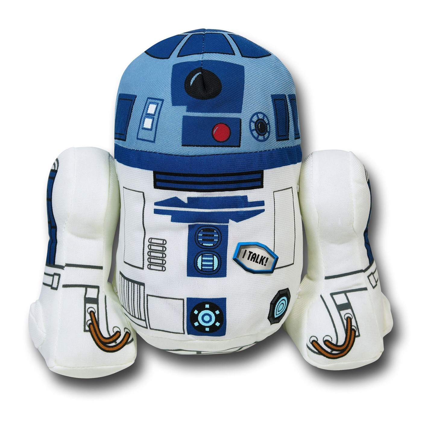 Star Wars R2D2 Talking Plush Toy, White