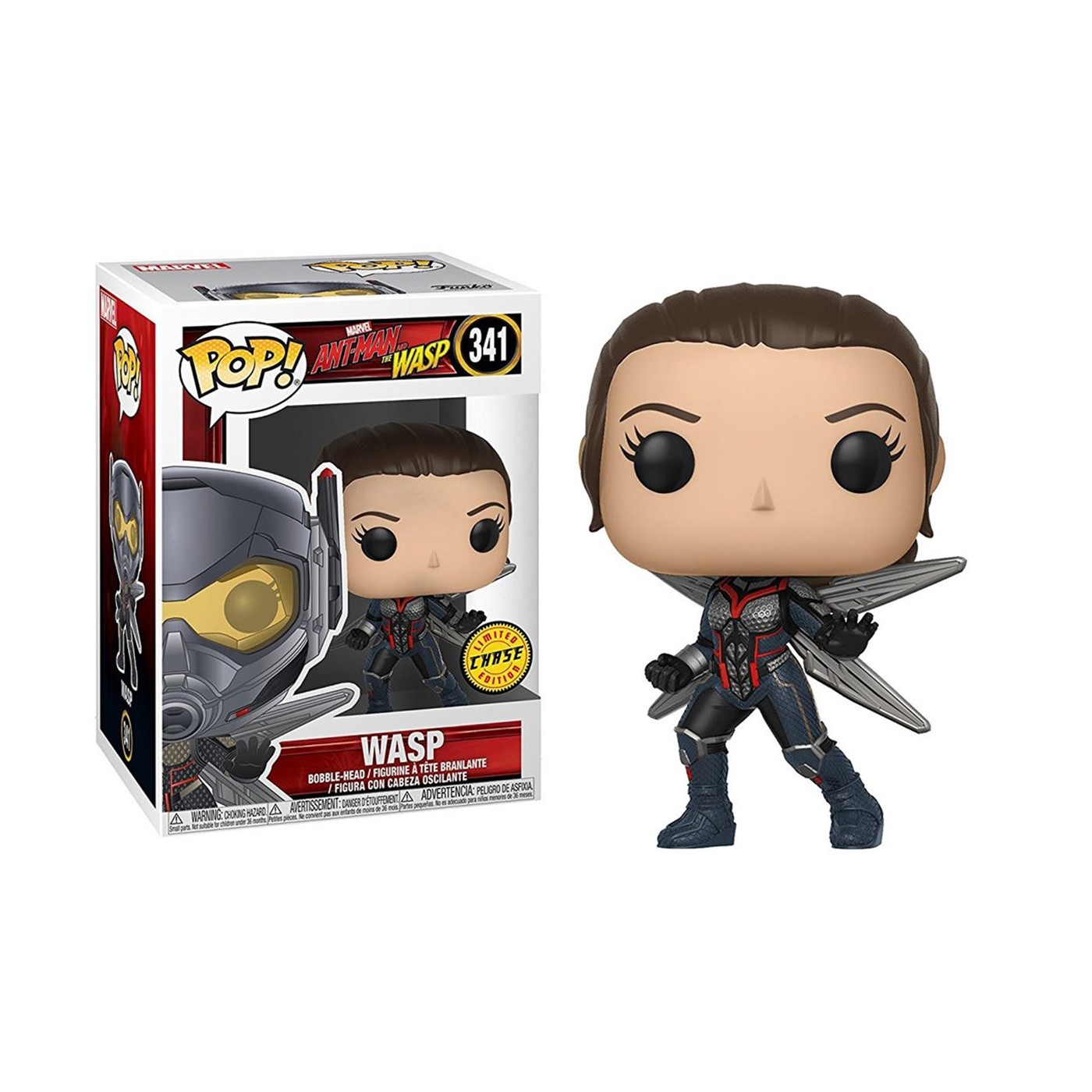 Ant-Man & The Wasp 'Wasp' Funko Chase Pop Bobble Head, Blue
