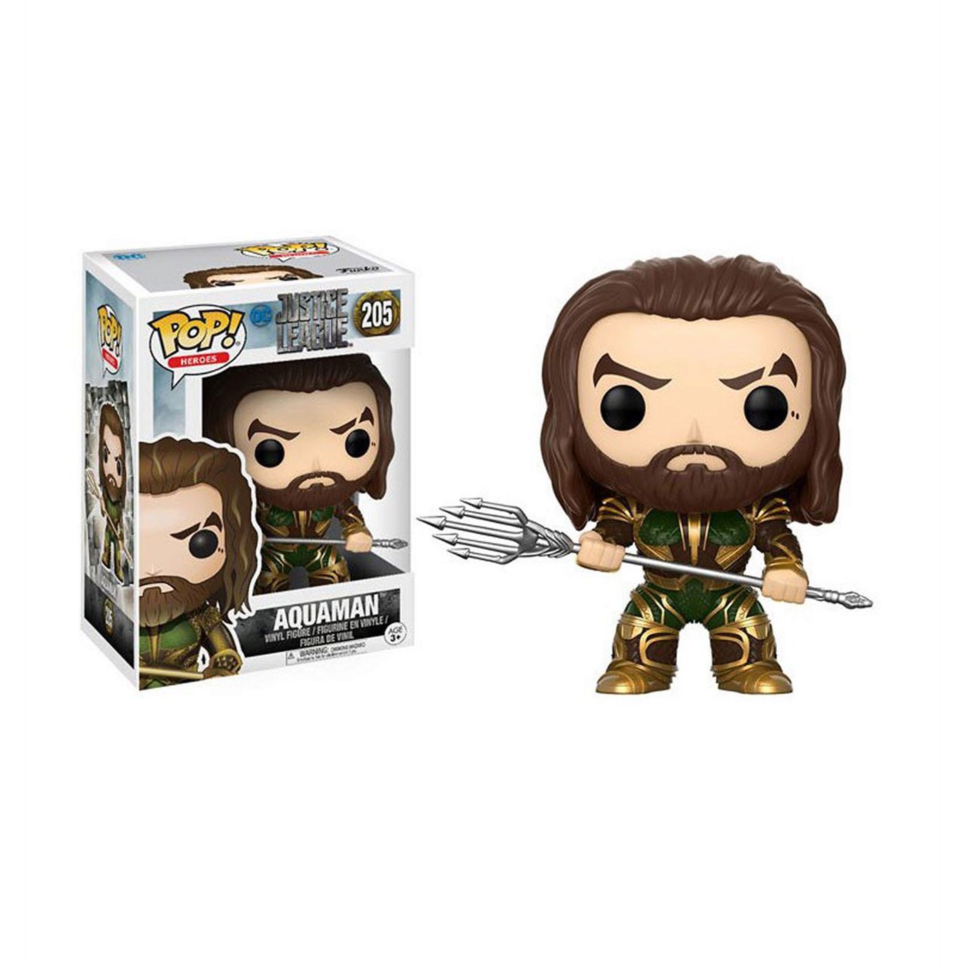Aquaman Justice League Movie Funko Pop Vinyl Figure, Green