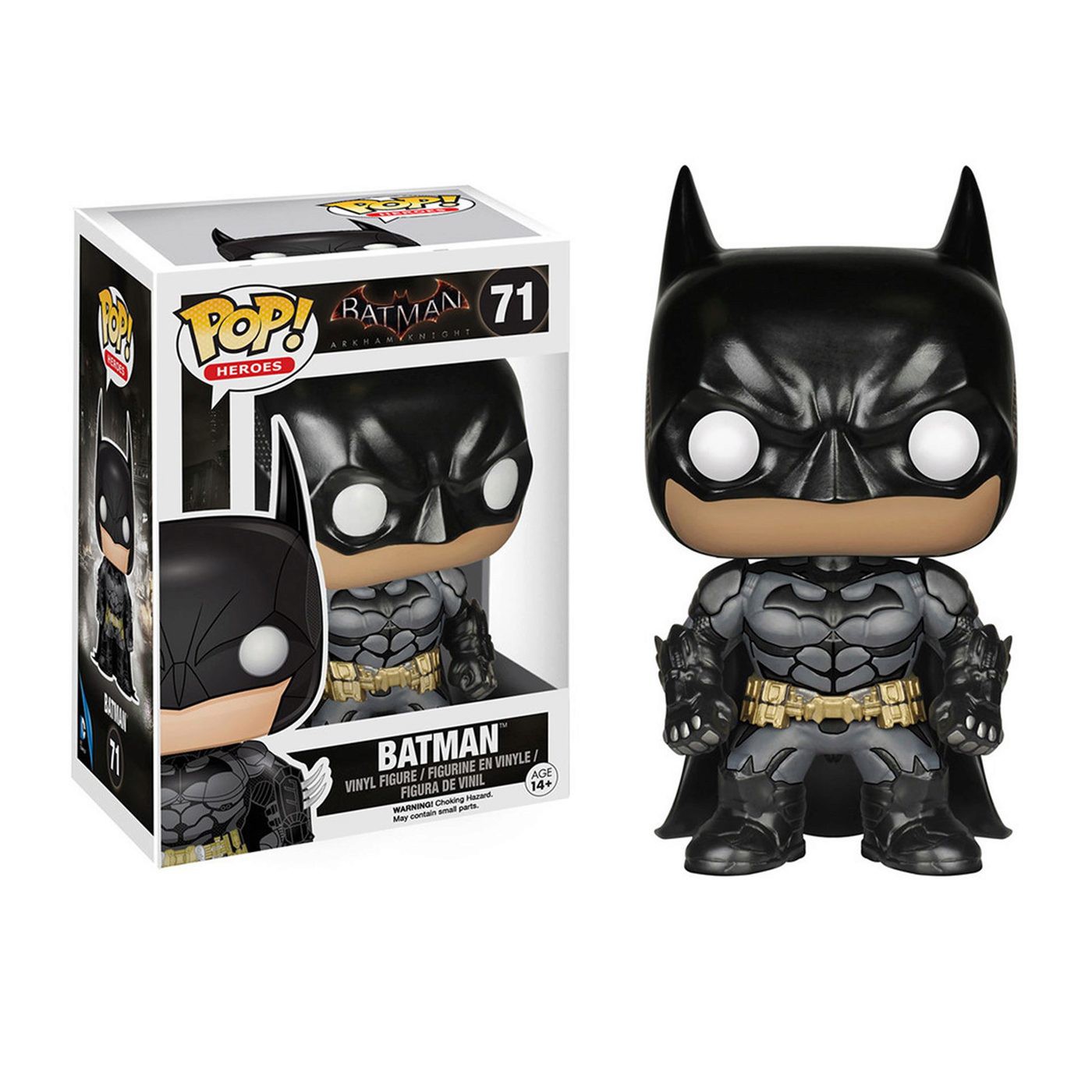 Batman Arkham Knight Batman Pop Vinyl Figure, Black
