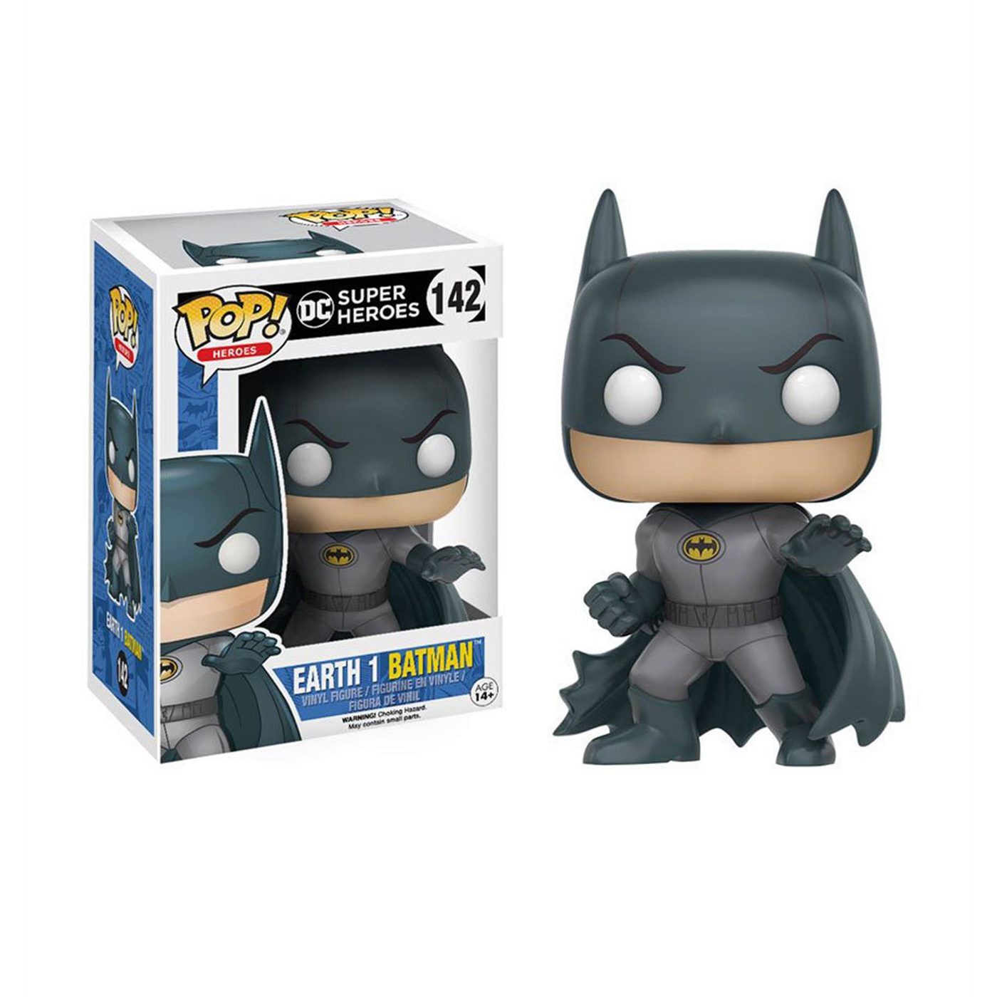 Batman DC Heroes Earth 1 Funko Pop Vinyl Figure, Black