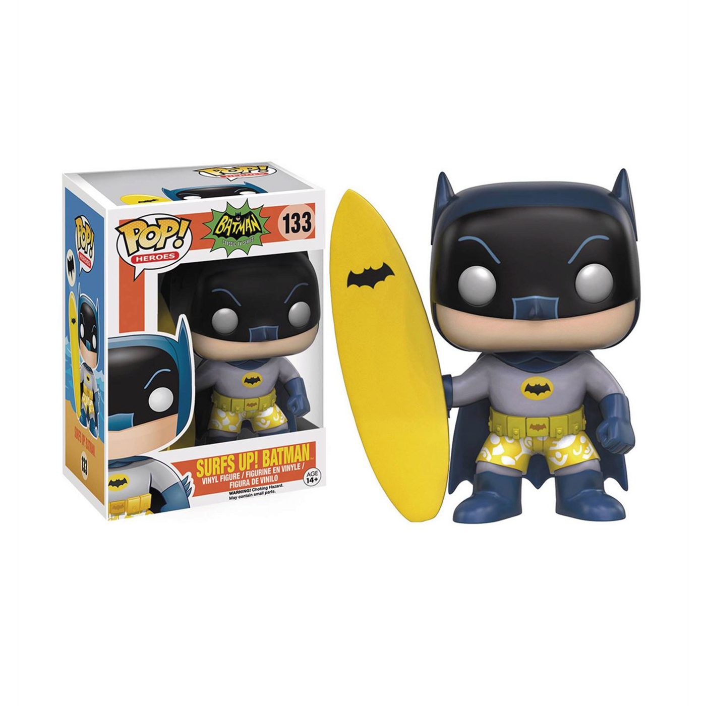 Batman 66 Surfs Up! Funko Pop Vinyl Figure, Black