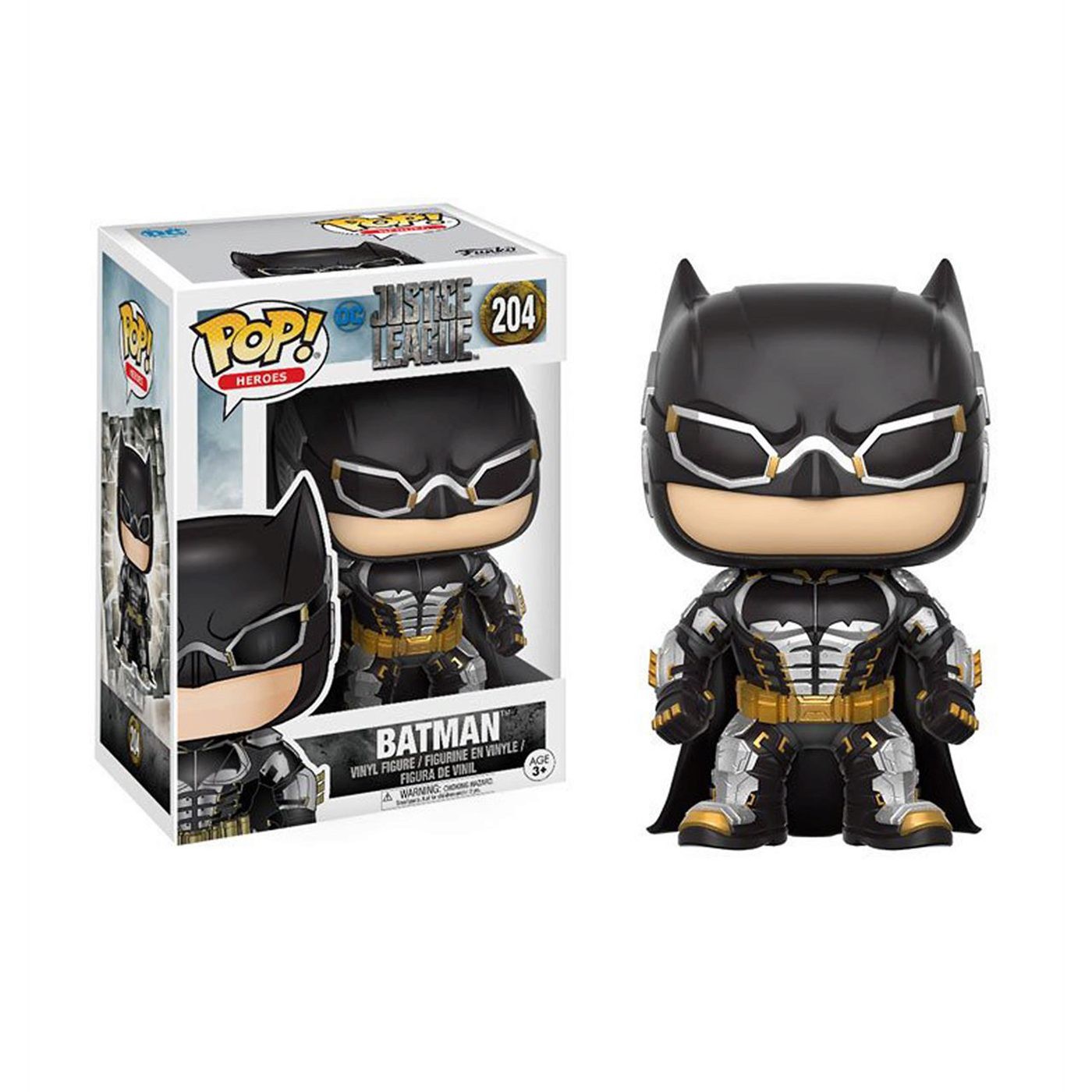 Batman Justice League Movie Funko Pop Vinyl Figure, Black