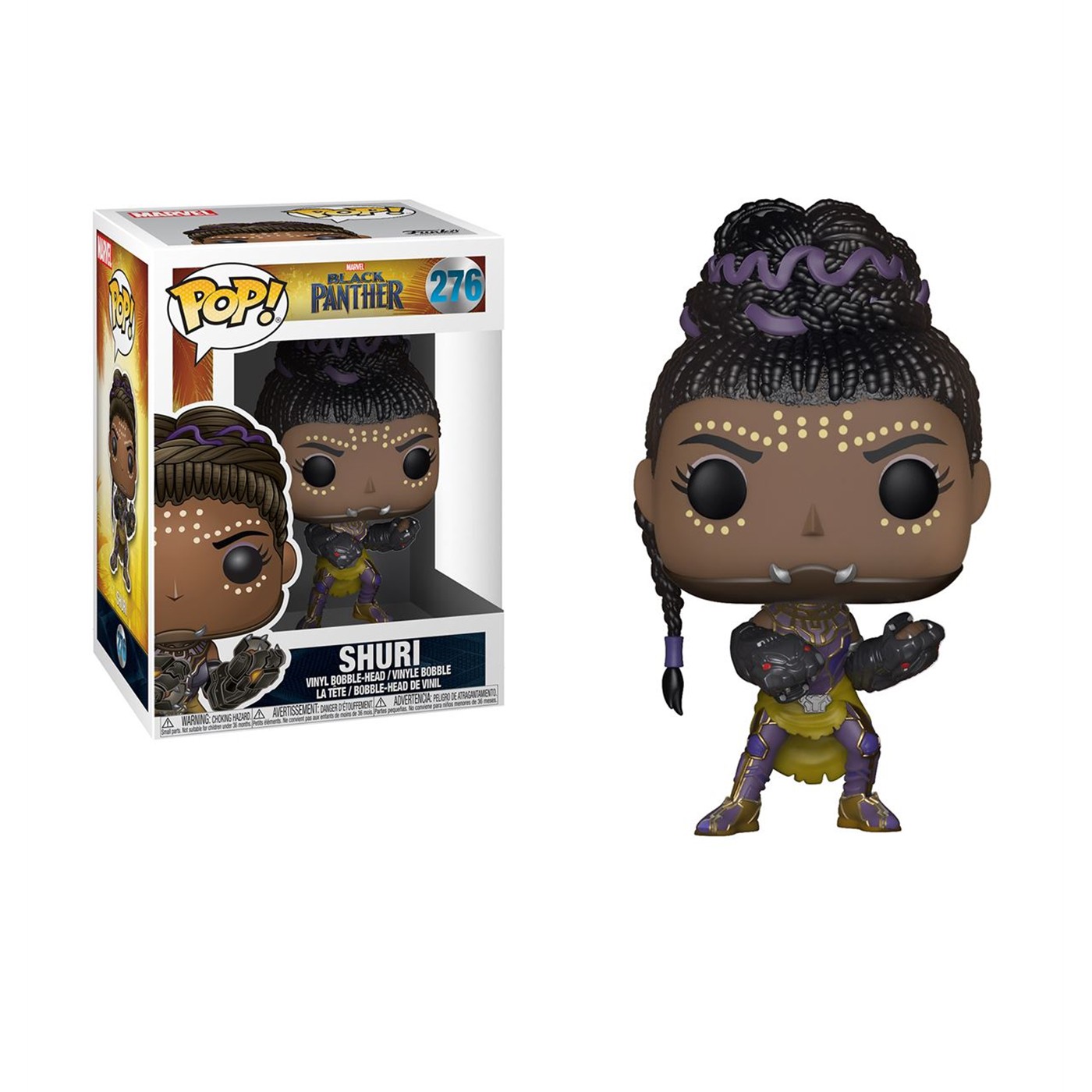 Black Panther Movie Shuri Funko Pop Bobble Head, Black