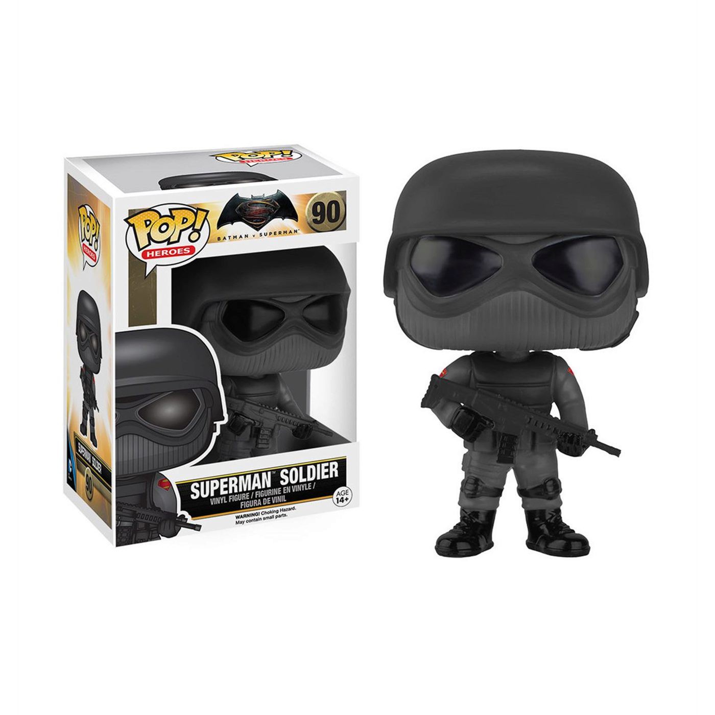 Batman Vs Superman Soldier Pop Vinyl Figure, Black