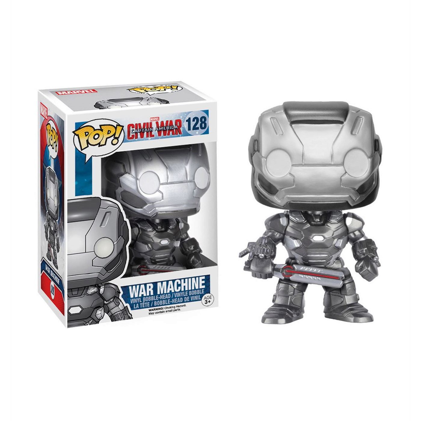 Captain America Civil War War Machine Pop Bobble Head
