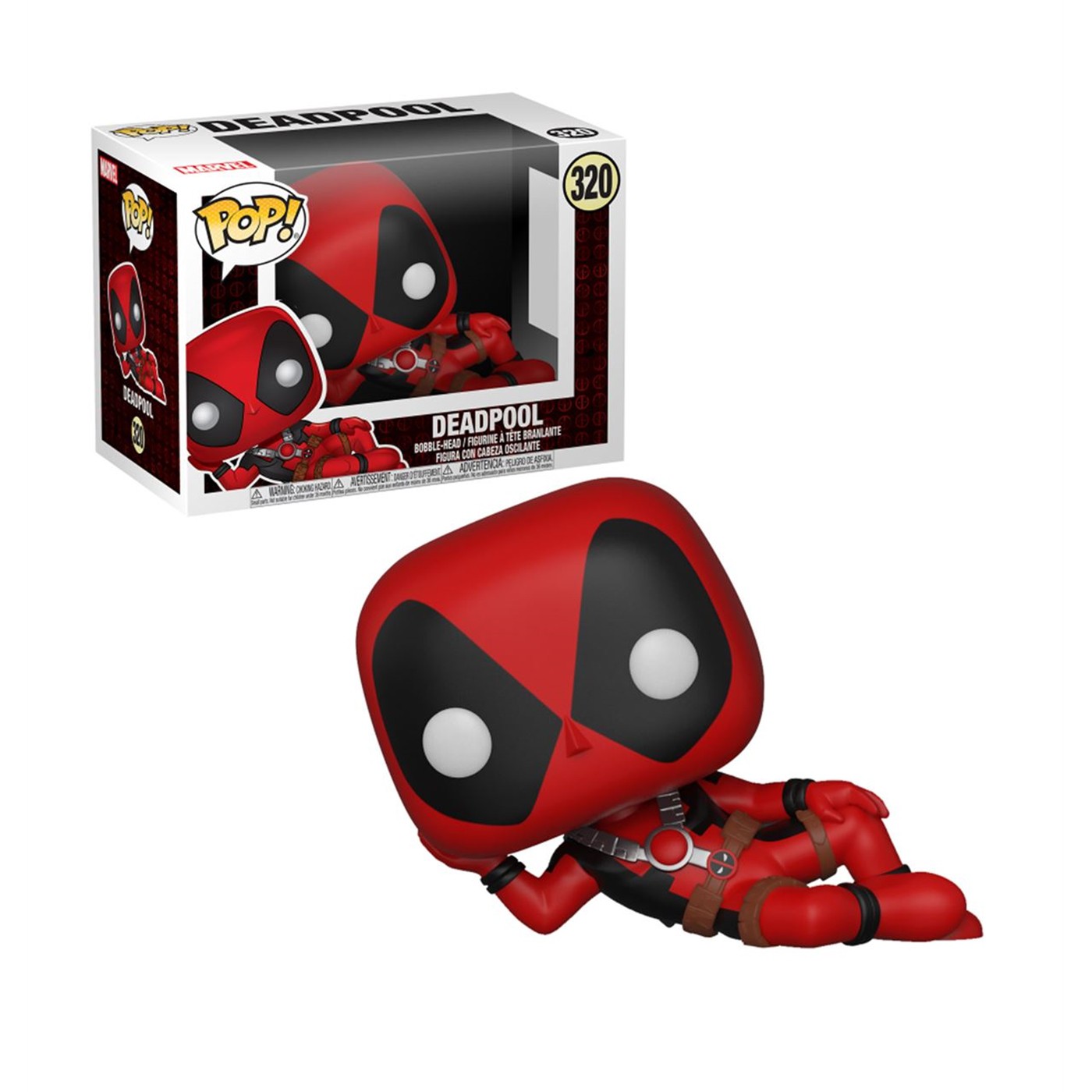 Deadpool Parody Funko Pop Vinyl Figure, Red