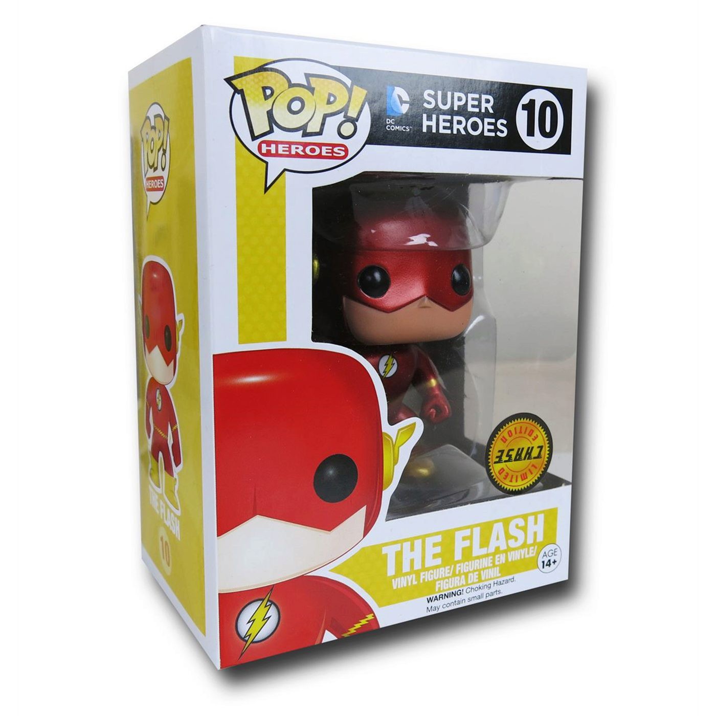 Flash Chase Variant Funko Pop Vinyl Figure, Red