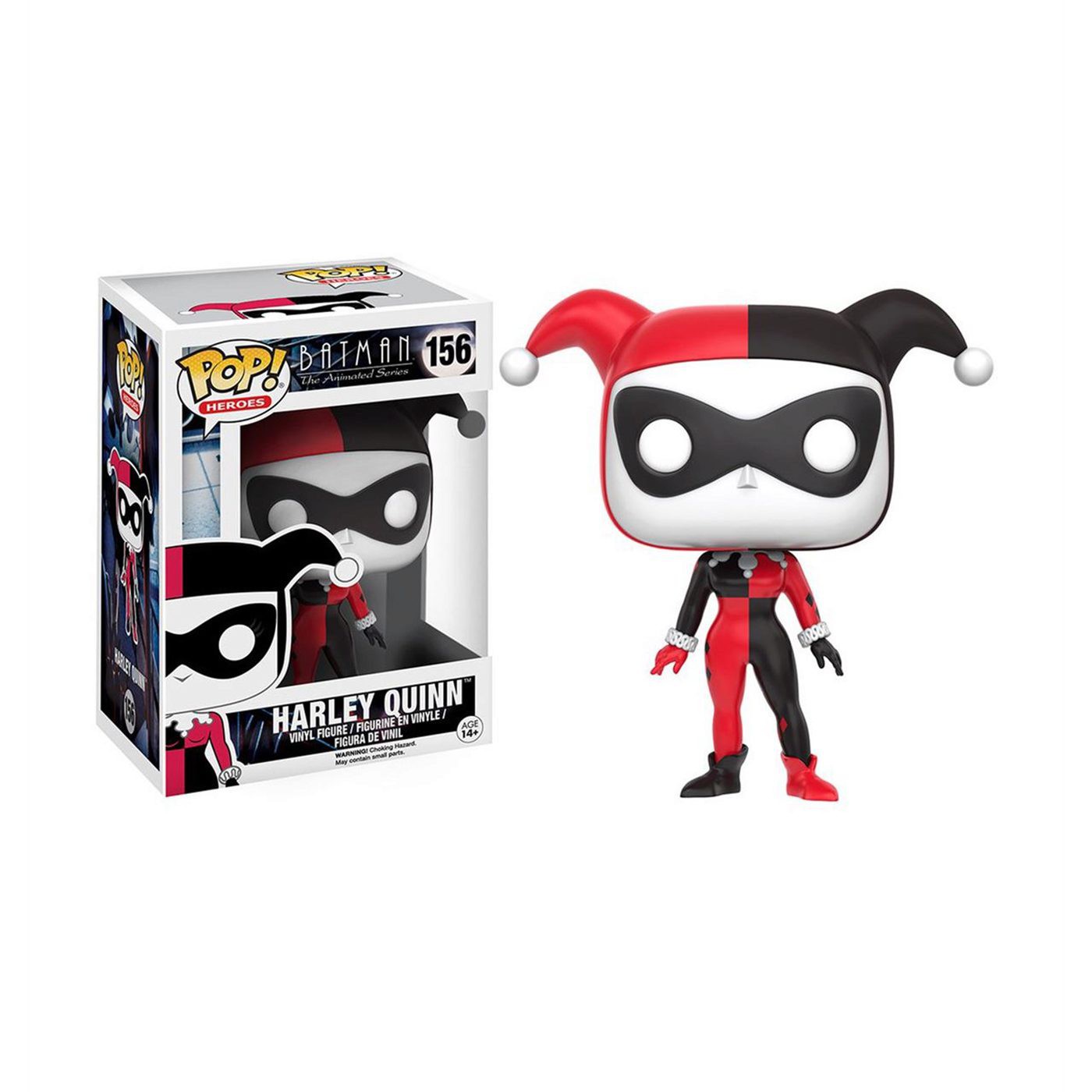Harley Quinn Animated Funko Pop Vinyl Figure, Red