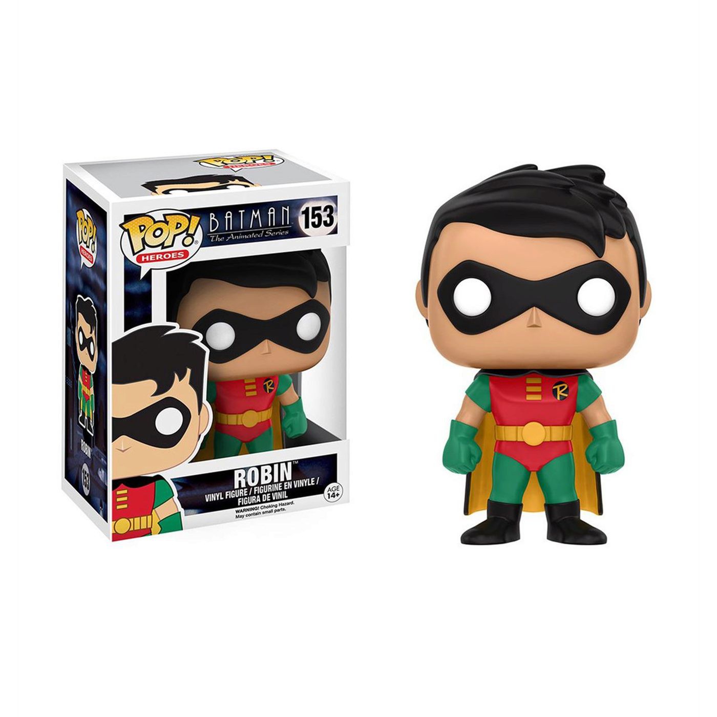 Robin Animated Funko Pop Vinyl Figure, Red