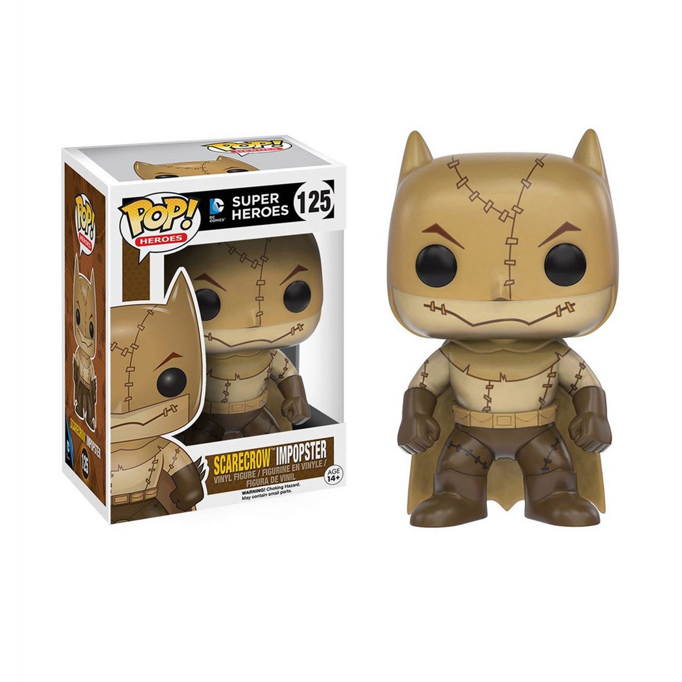 Scarecrow Batman Imposter Funko Vinyl Figure, Brown