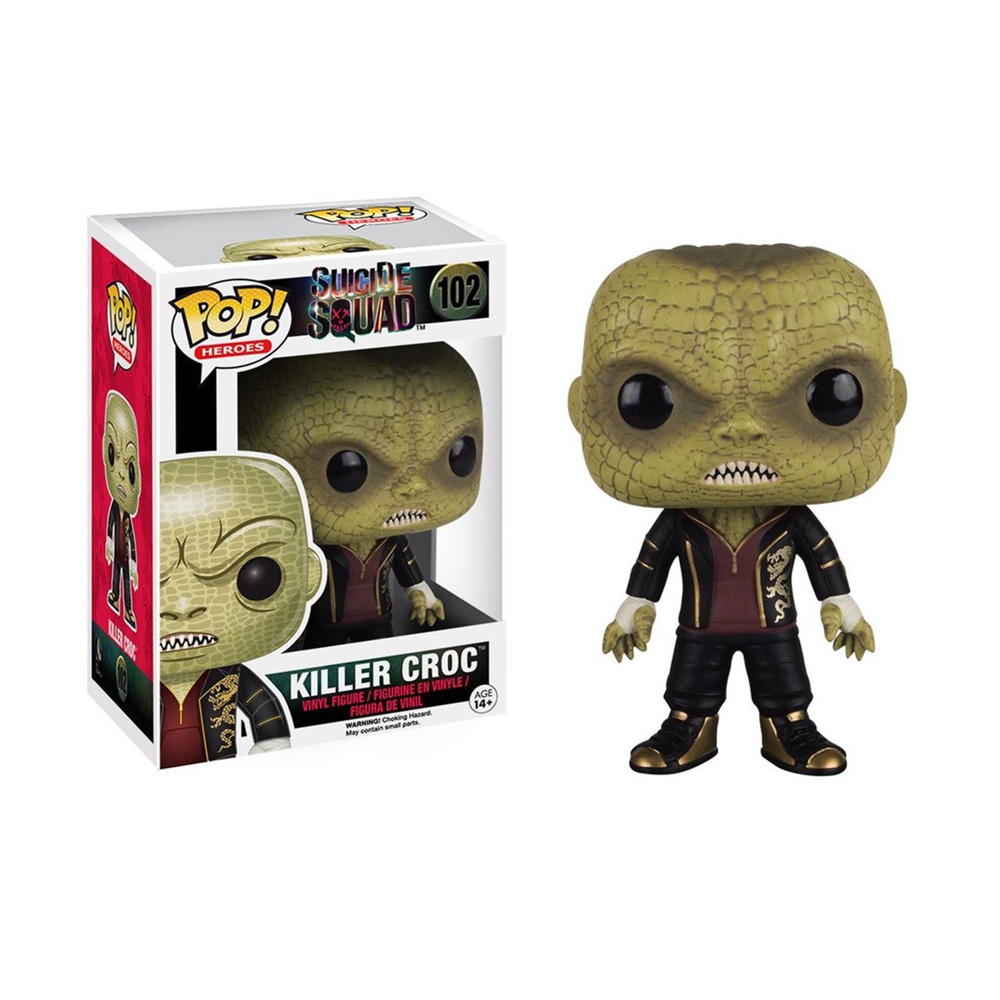 Suicide Squad Killer Croc Funko Pop Vinyl Figure, Black