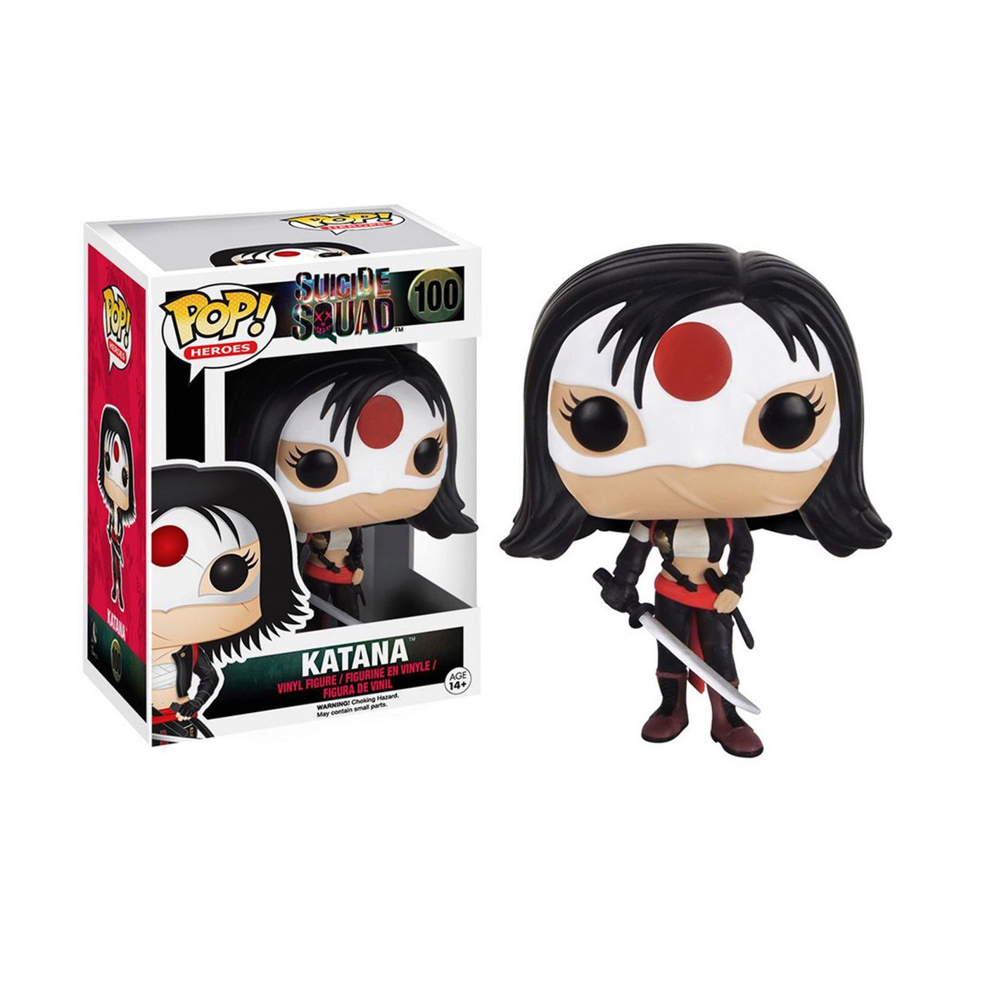 Suicide Squad Katana Funko Pop Vinyl Figure, Black