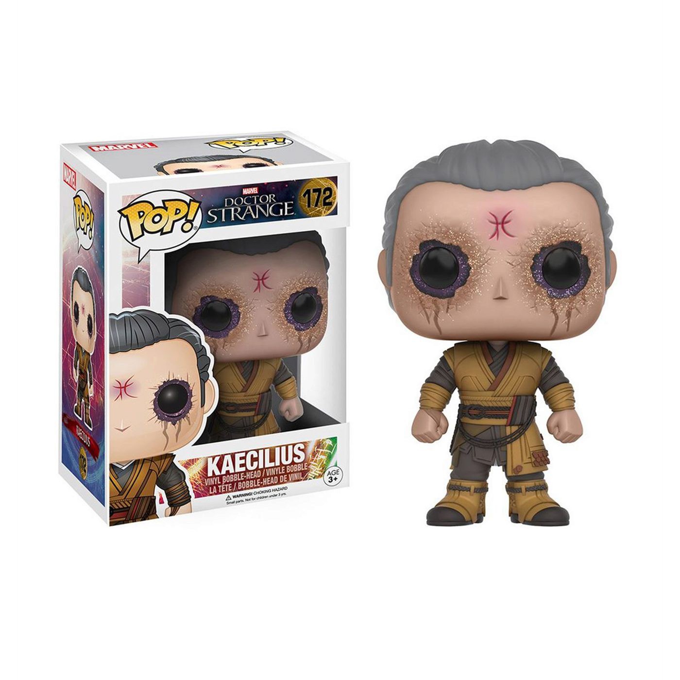 Dr. Strange Kaecilius Funko Pop Bobble Head, Brown