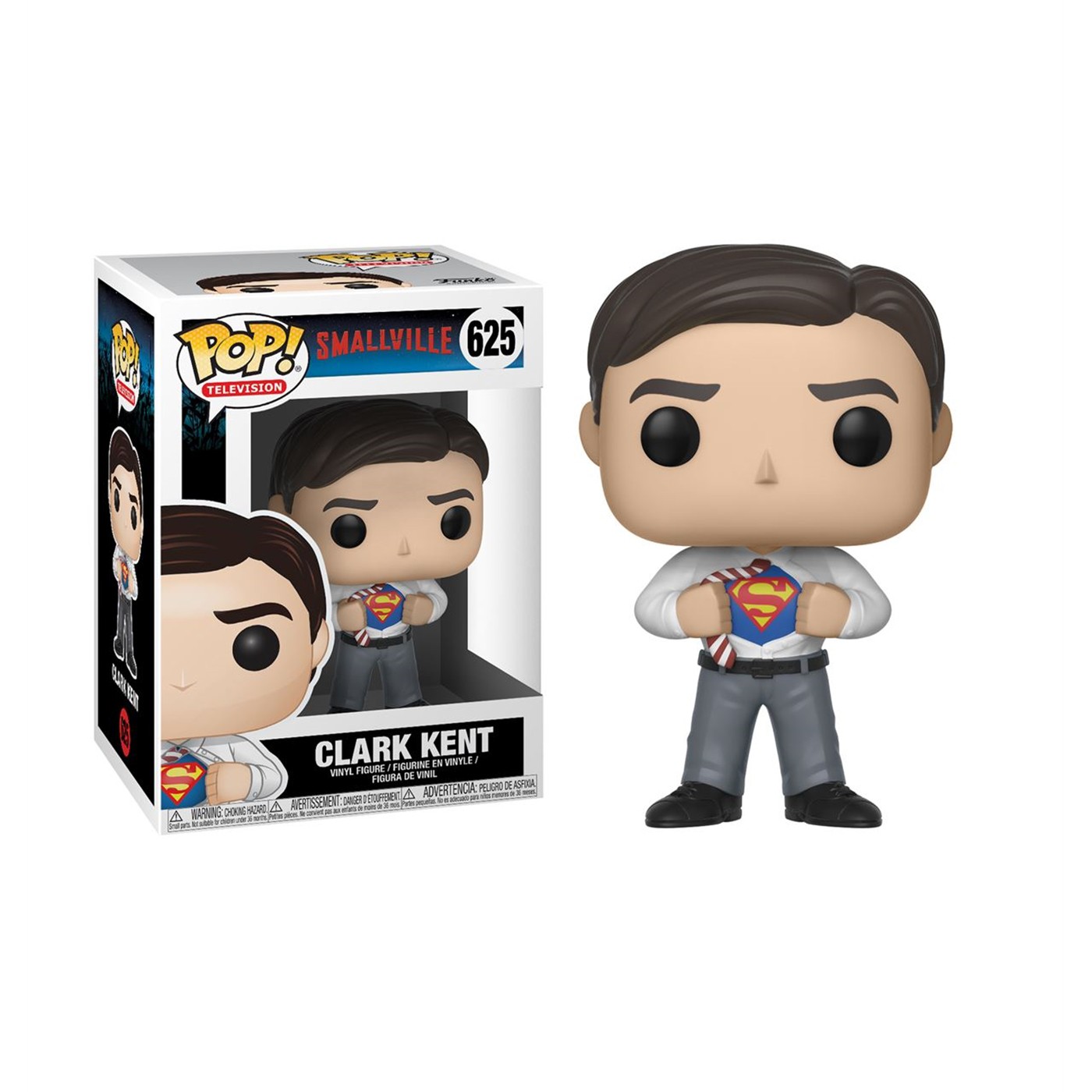 Smallville Clark Kent Funko Pop Vinyl Figure, White