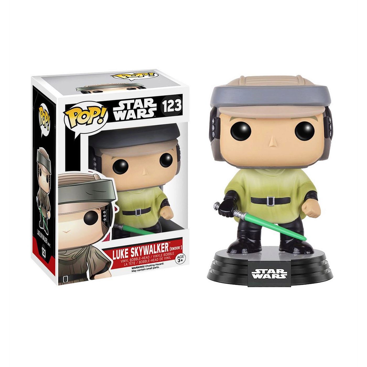 Star Wars Endor Luke Funko Pop Vinyl Bobble Head, Brown