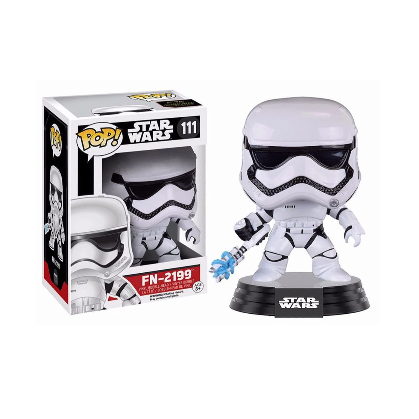 Star Wars Force Awakens FN-2199 Pop Vinyl Bobble Head, White