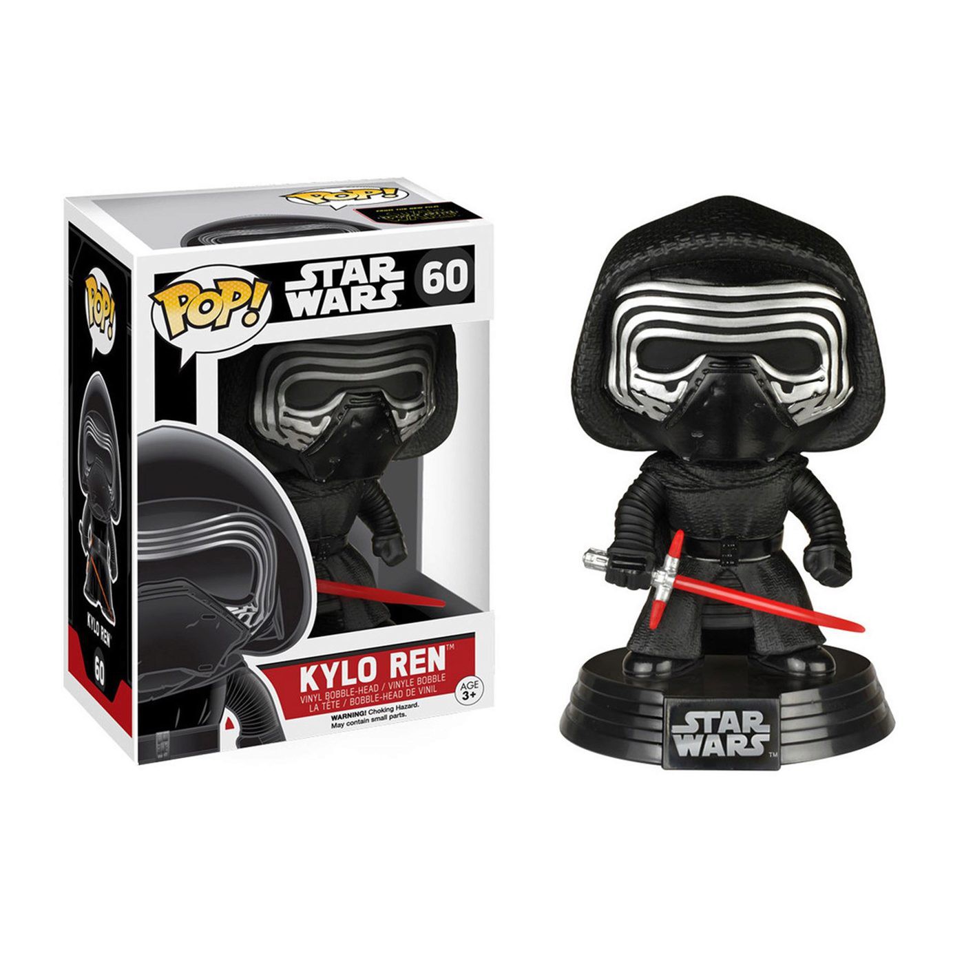 Star Wars Force Awakens Kylo Ren Pop Bobble Head, Black