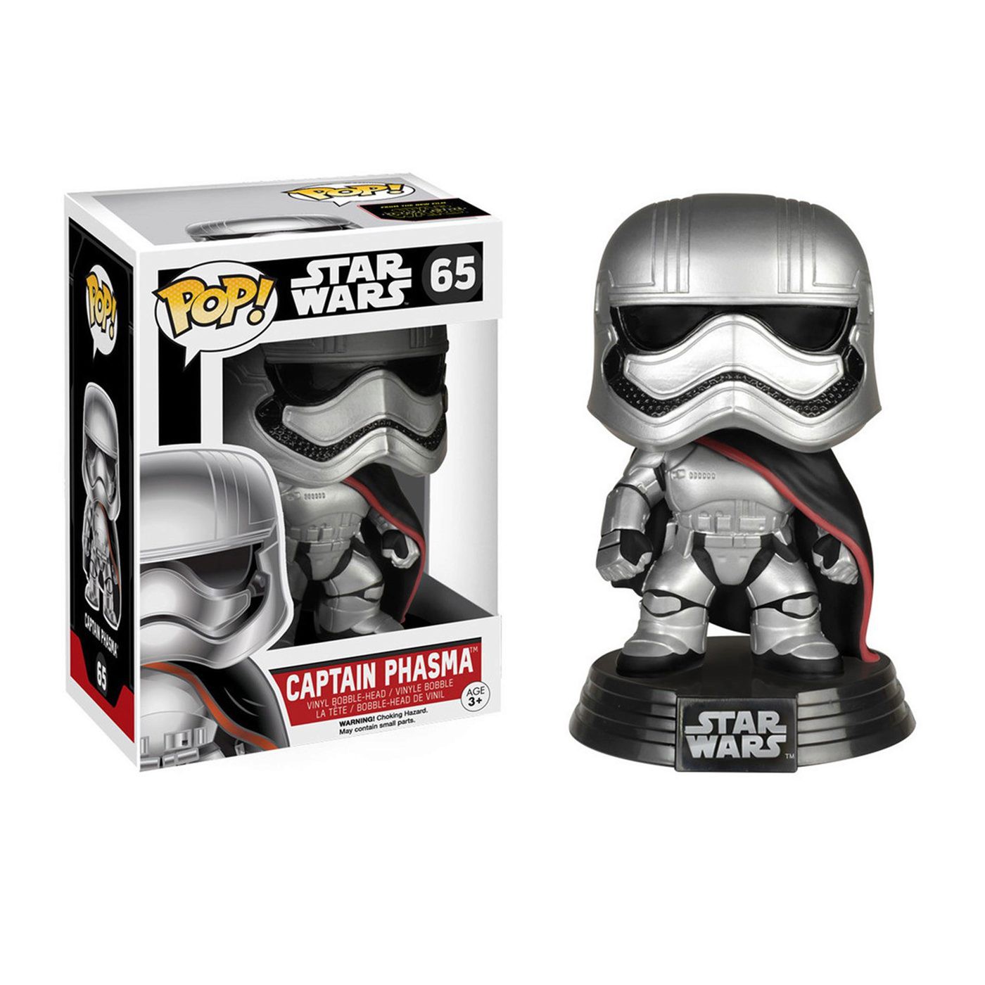 Star Wars Force Awakens Captain Phasma Pop Bobble Head