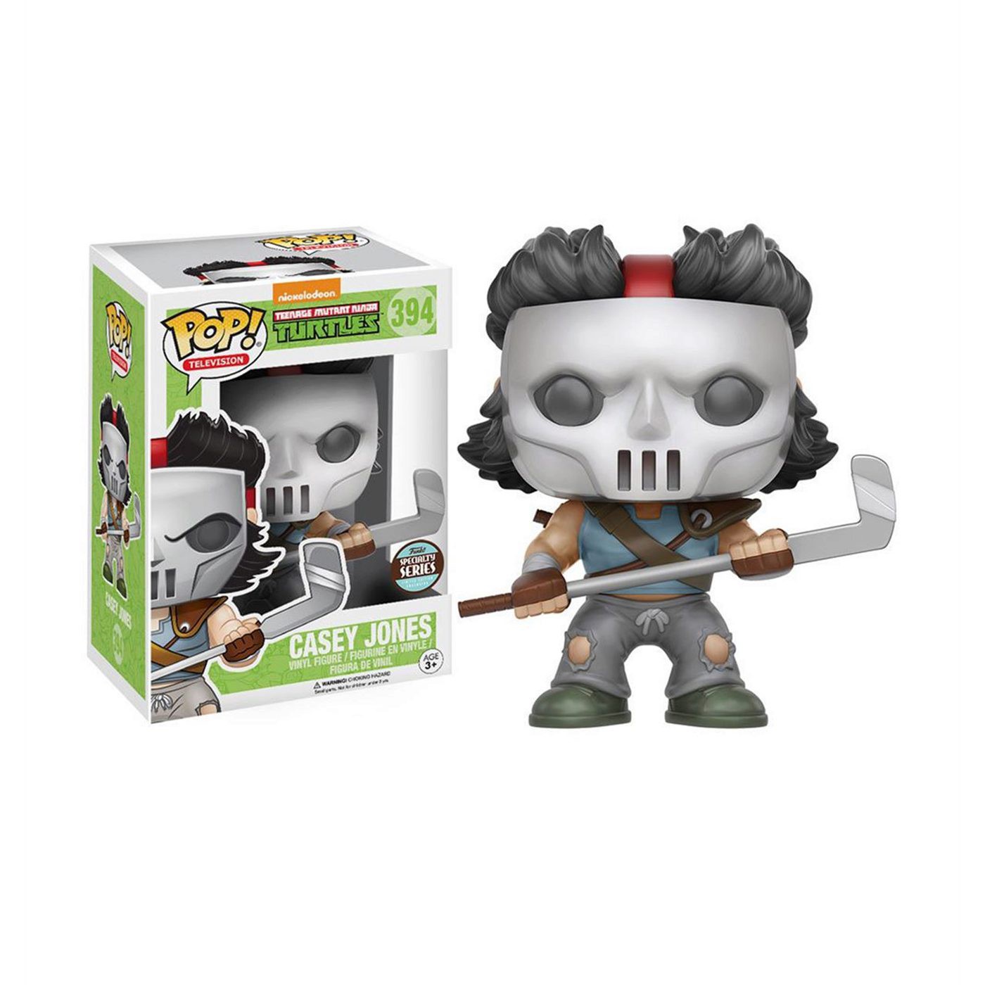 TMNT Casey Jones Funko Specialty Series Pop Figure, Grey