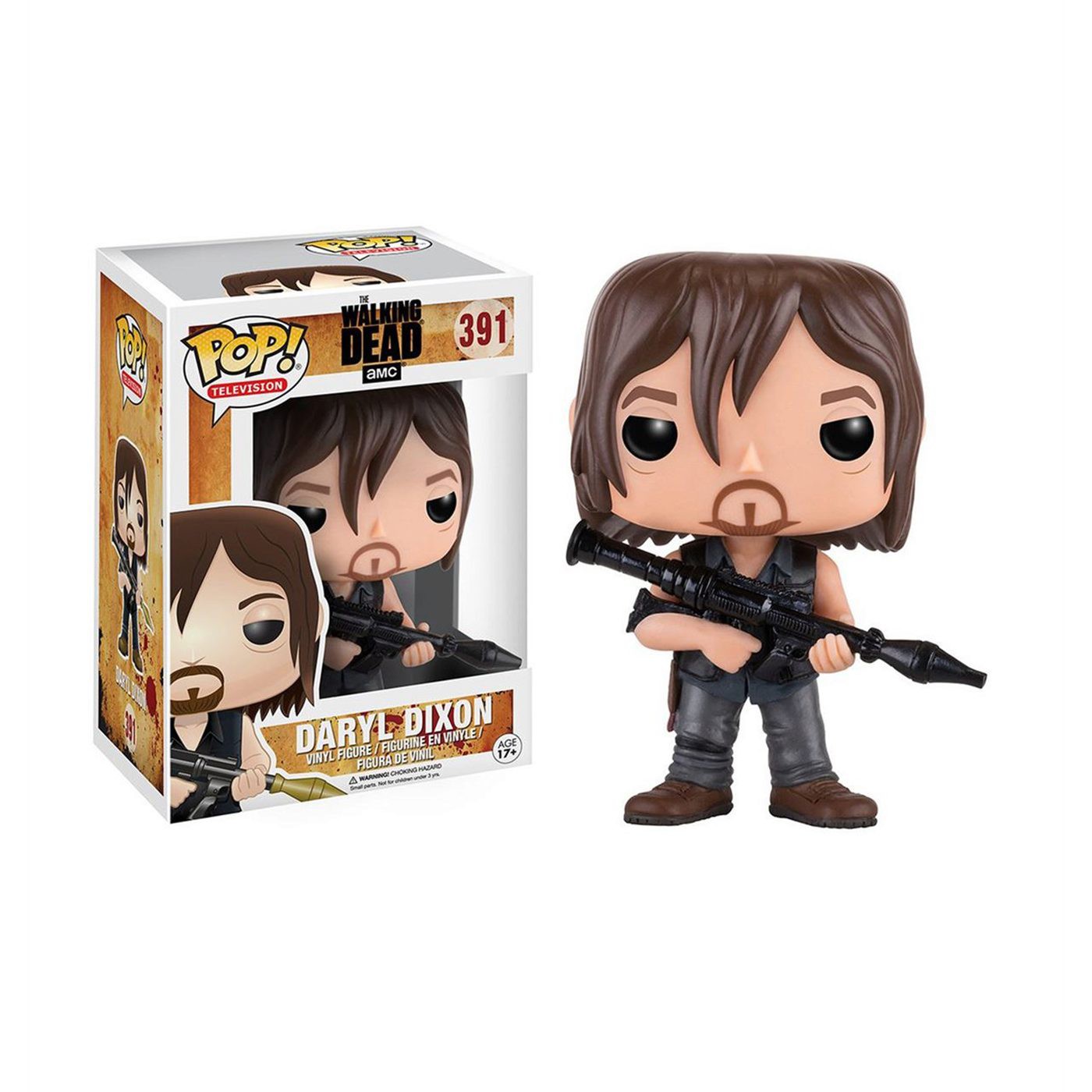 Walking Dead Daryl Rocket Launcher Funko Pop Figure