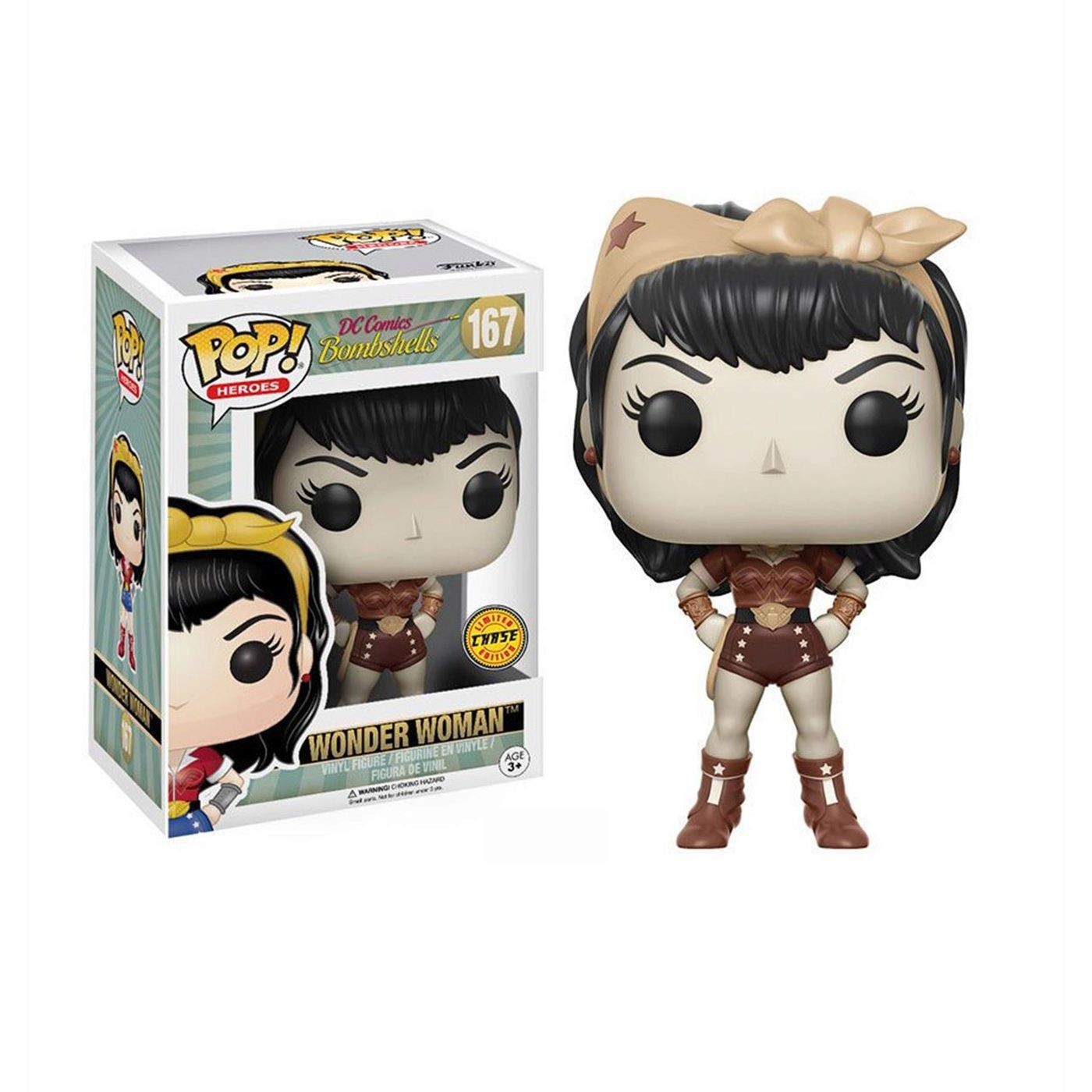 Wonder Woman DC Bombshells Funko Chase Pop Figure