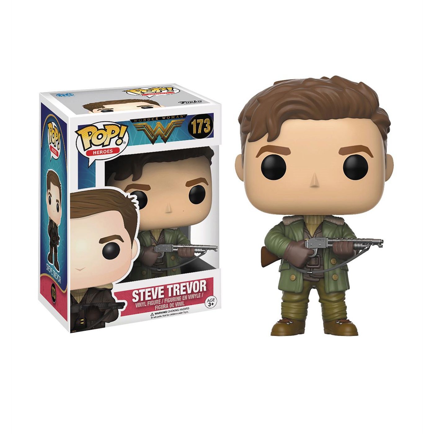 Wonder Woman Movie Steve Trevor Funko Pop Vinyl Figure