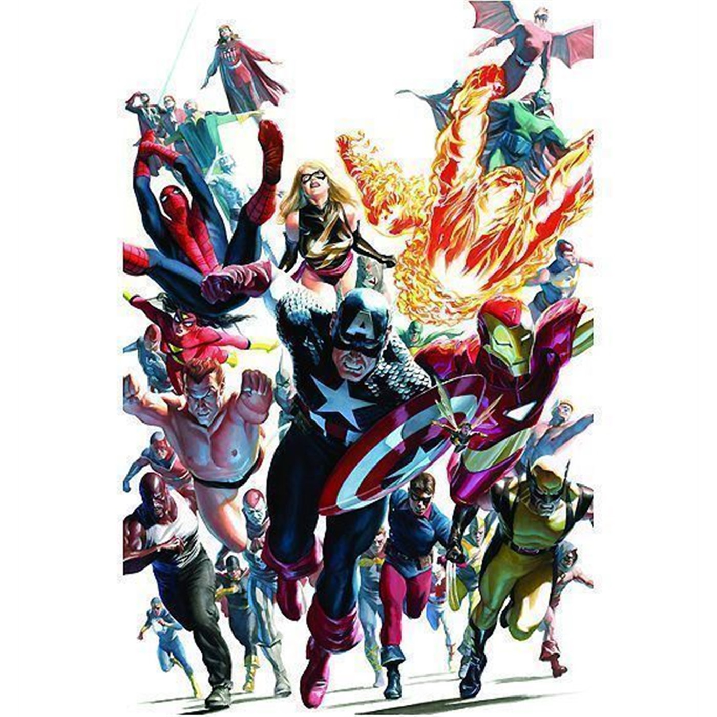 Avengers Invaders Issue 12 Poster by Alex Ross