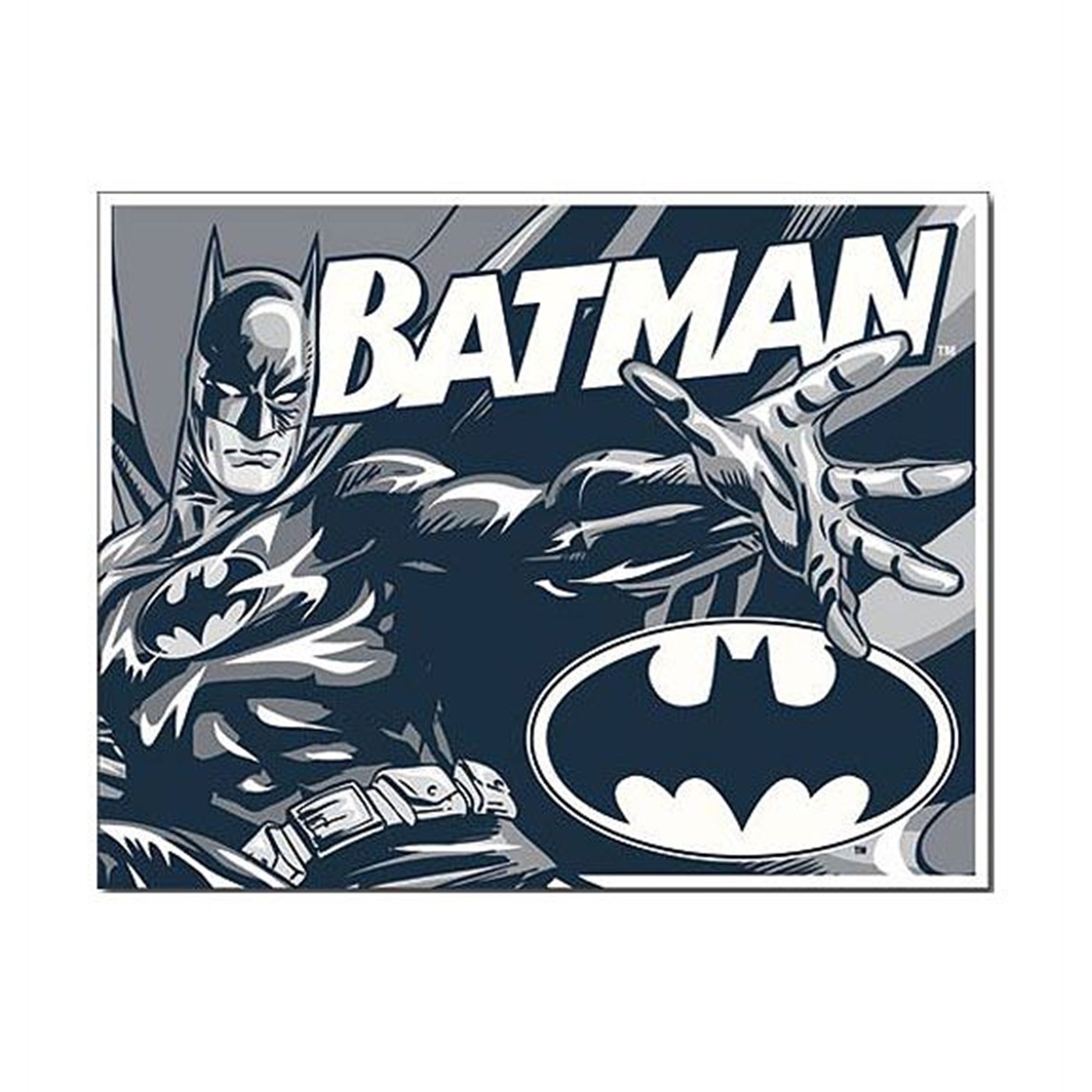 Batman Duotone Tin Sign