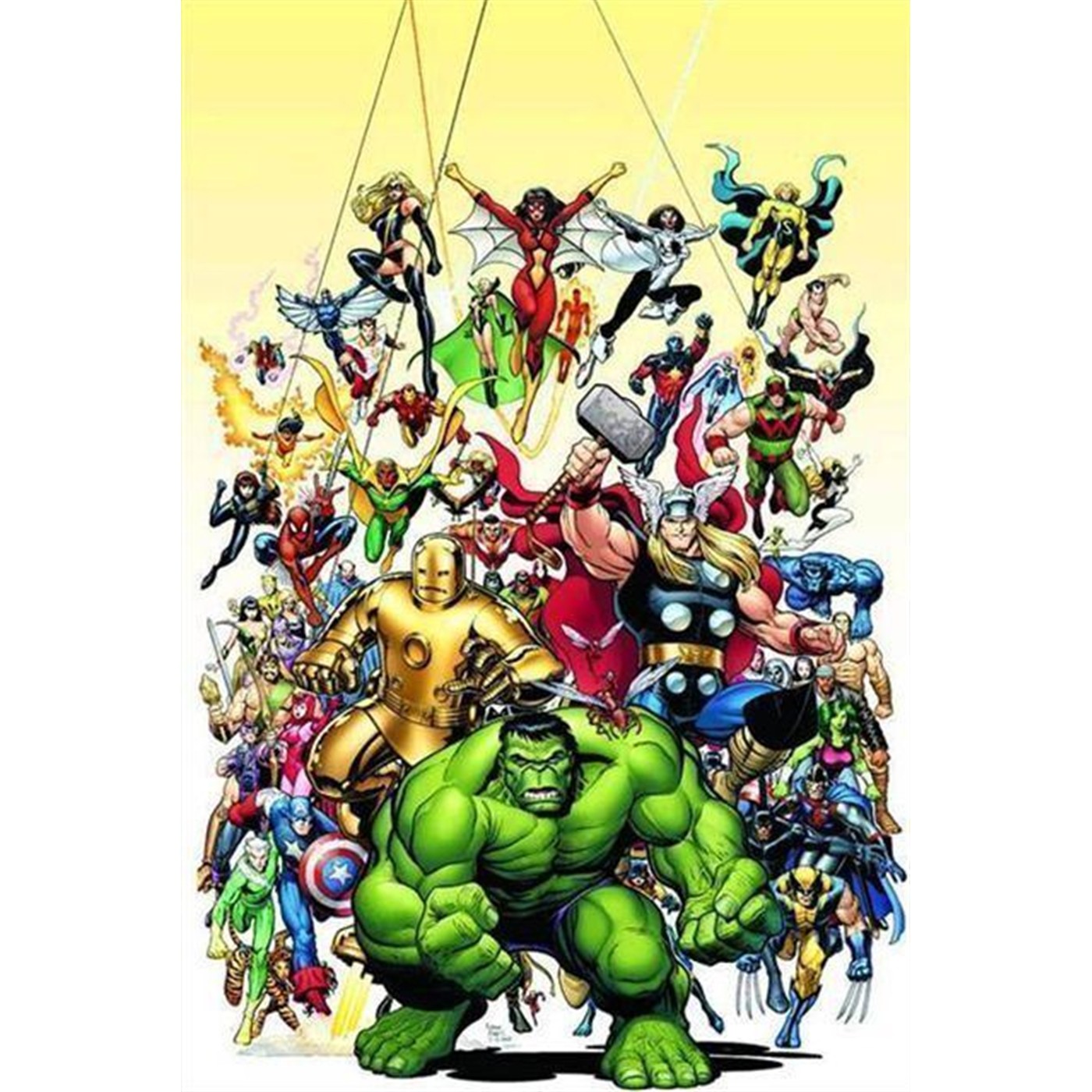 Avengers Poster by Art Adams