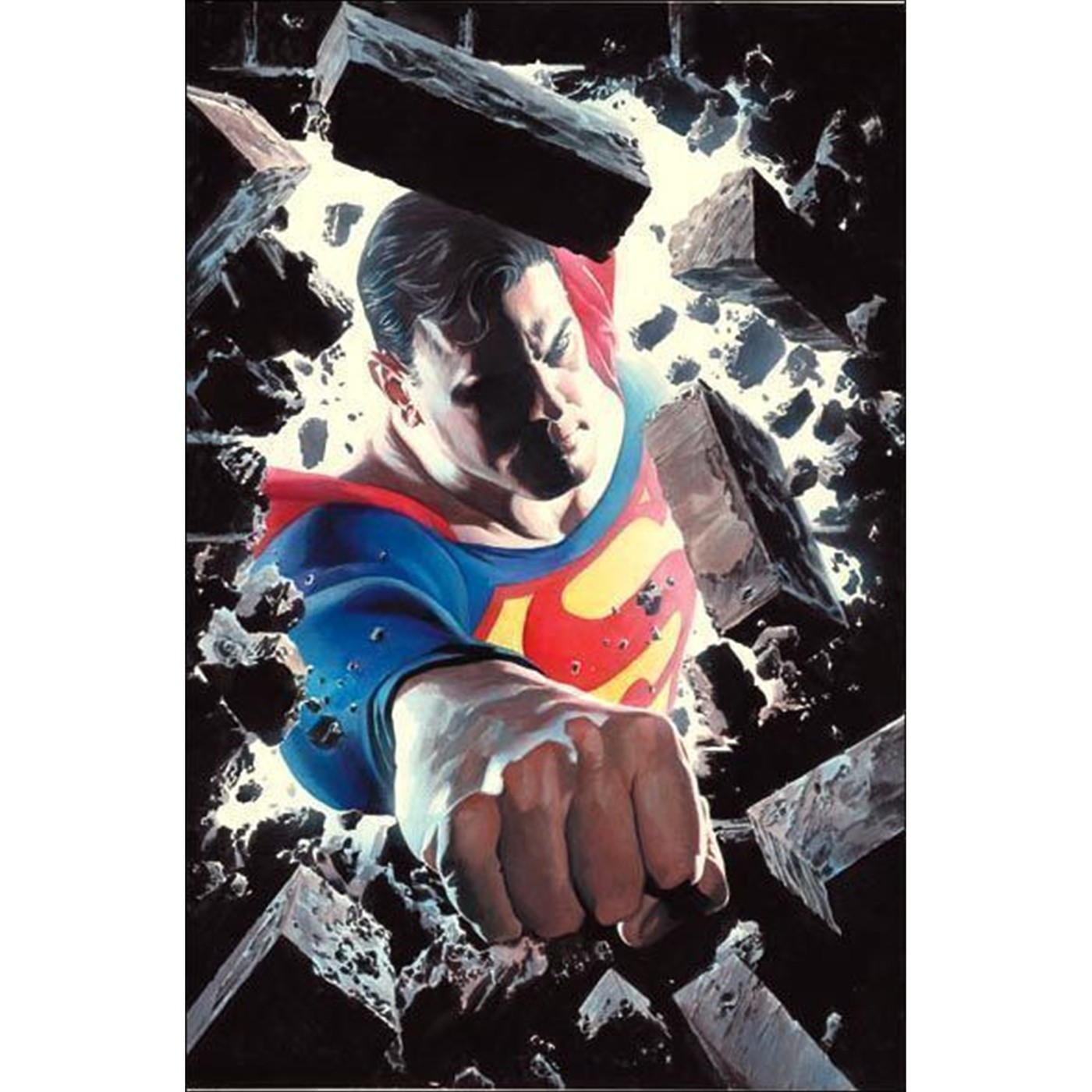 Superman Strength Poster by Alex Ross