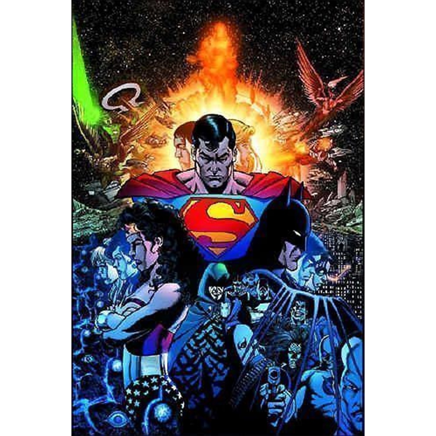 Infinite Crisis #1 Poster - George Perez