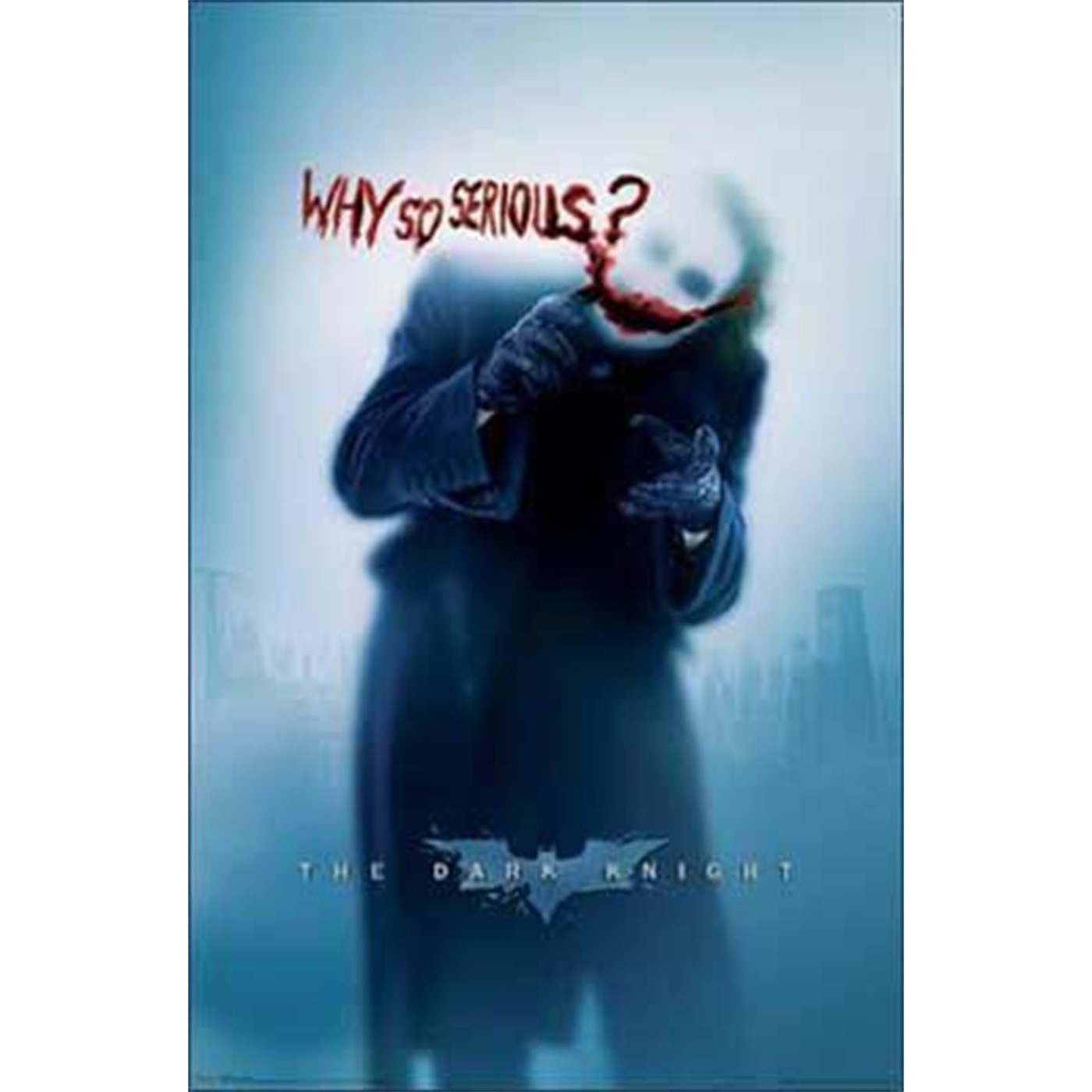 Dark Knight Movie Poster Joker Why So Serious