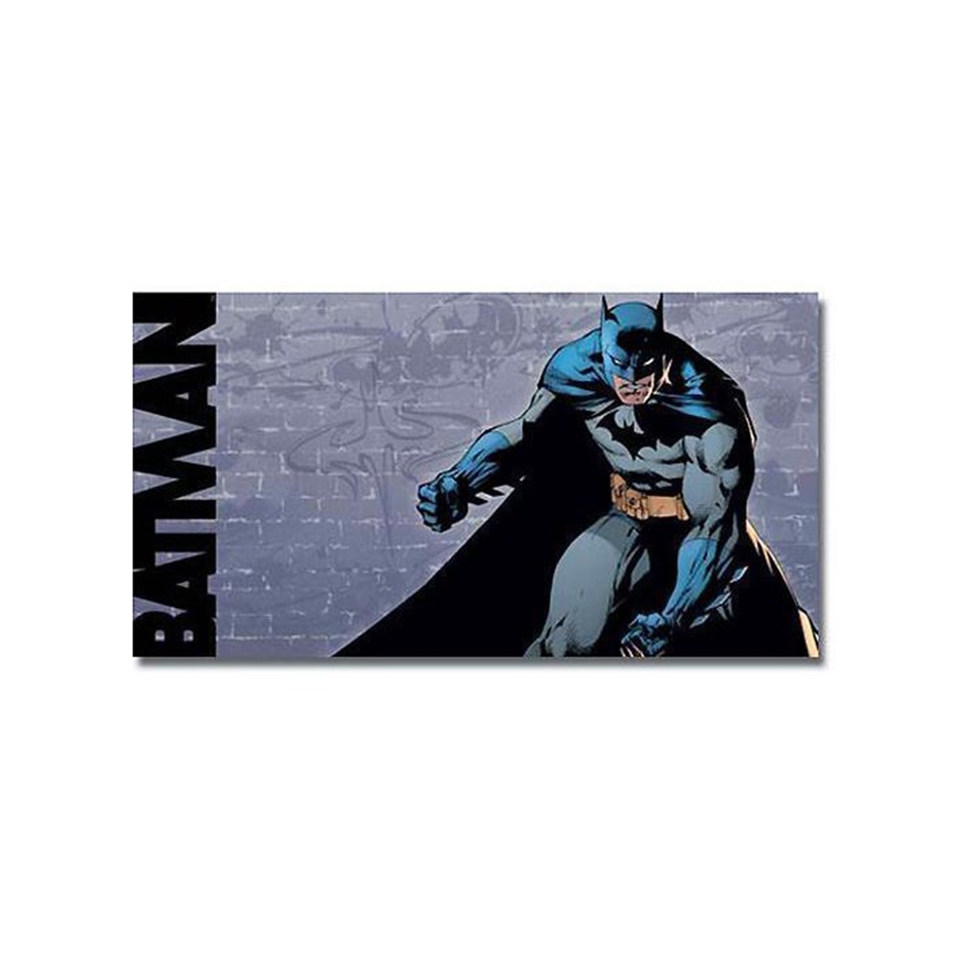 Batman Graffiti by Jim Lee Tin Poster Sign