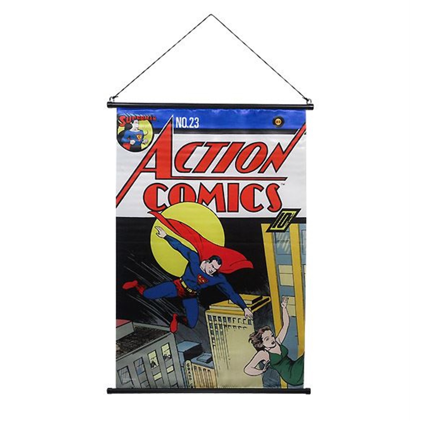 Superman Action Comics Wall Scroll