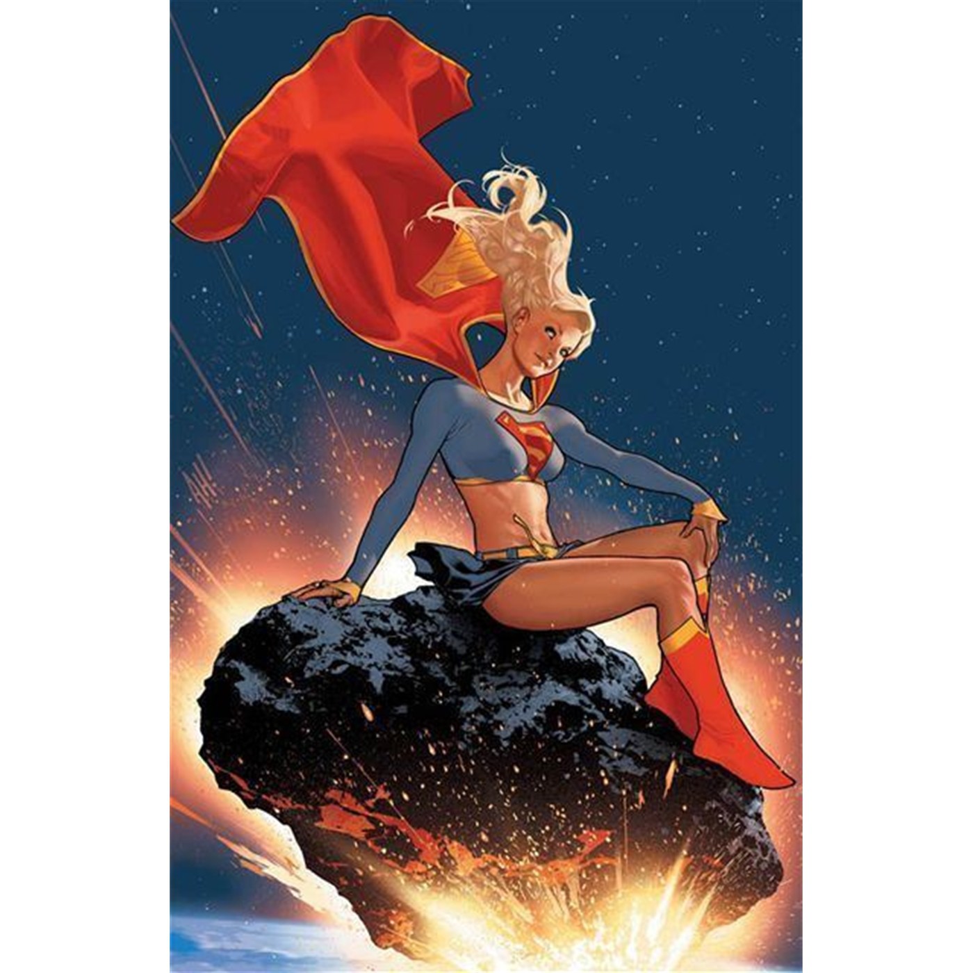 Supergirl Adam Hughes Poster
