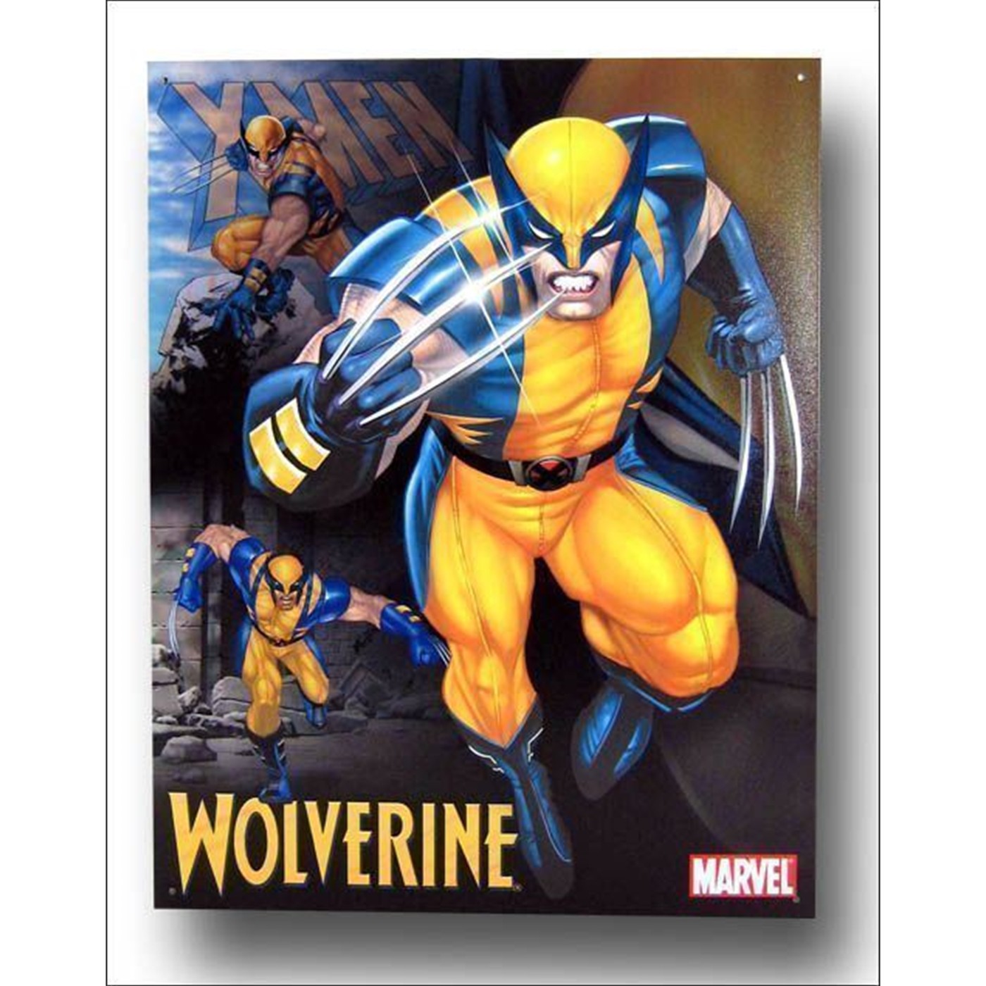 Wolverine Tin Poster