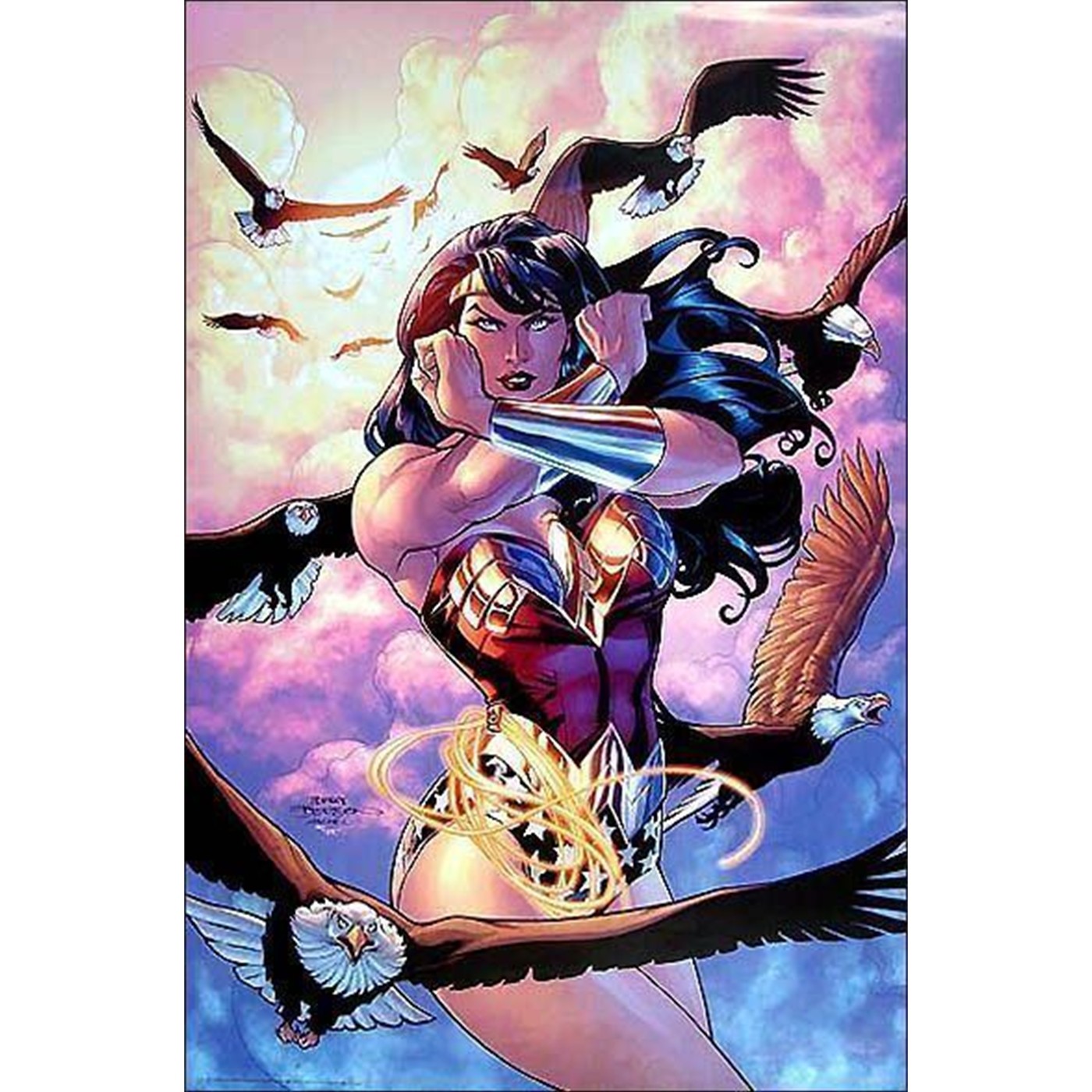 Wonder Woman #1 Cover Poster by Terry Dodson